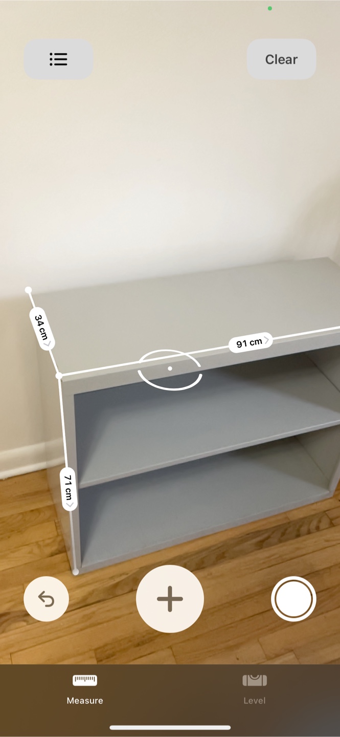Gray Metal 2-Shelf Bookcase - photo 3