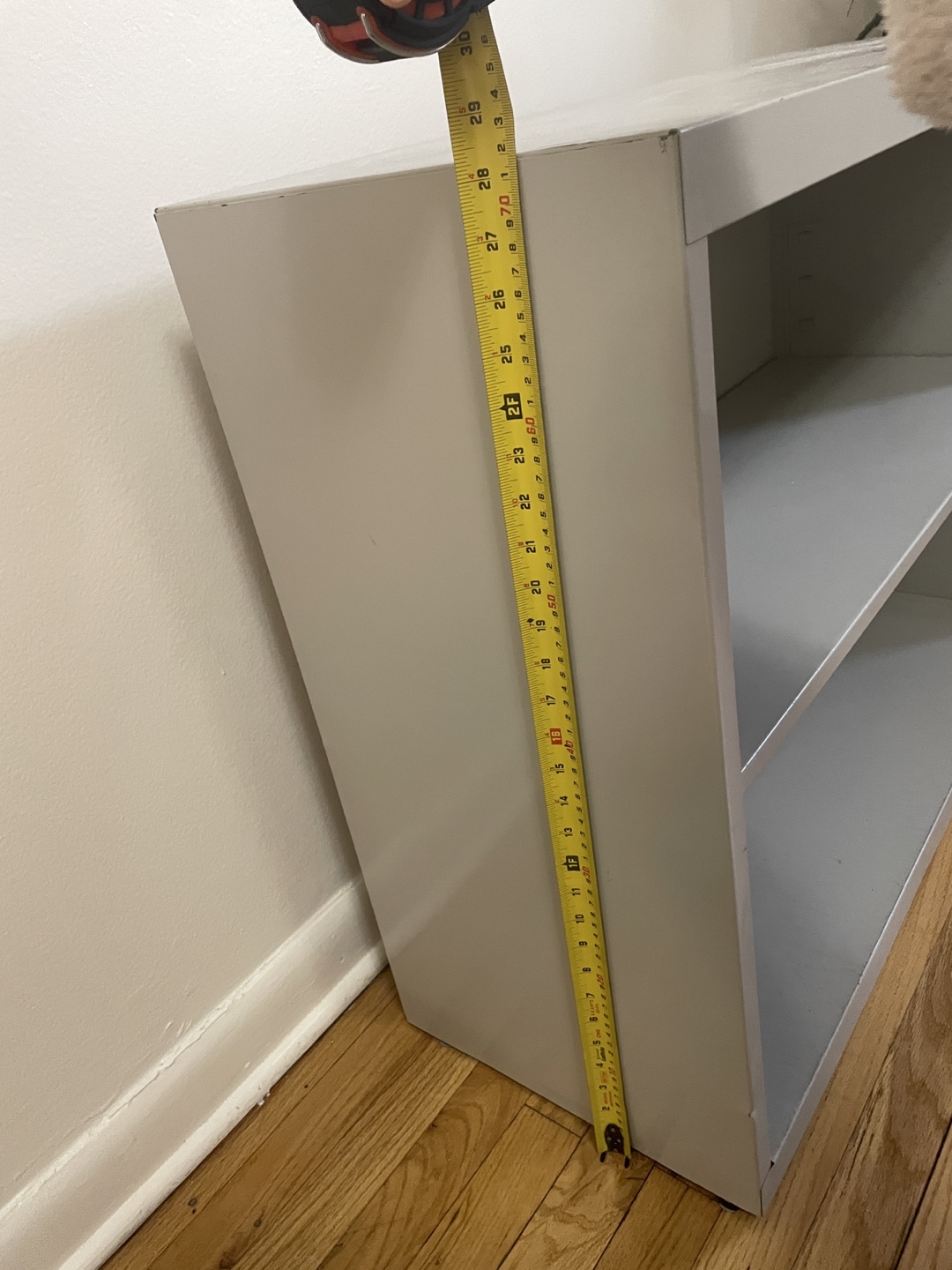 Gray Metal 2-Shelf Bookcase - photo 5