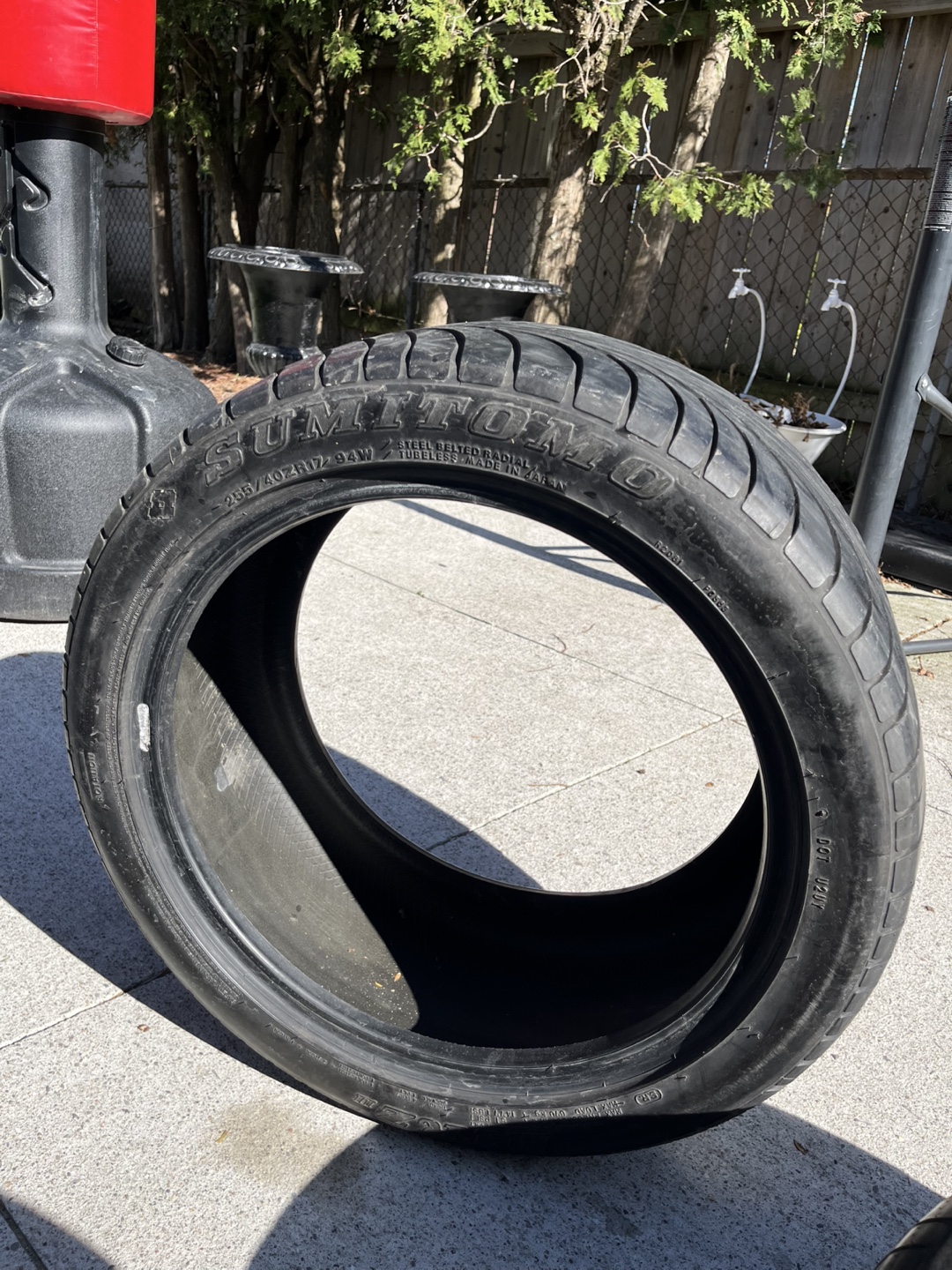 Sumitomo summer 255/40ZR17 94W Tyres - Pair - photo 5