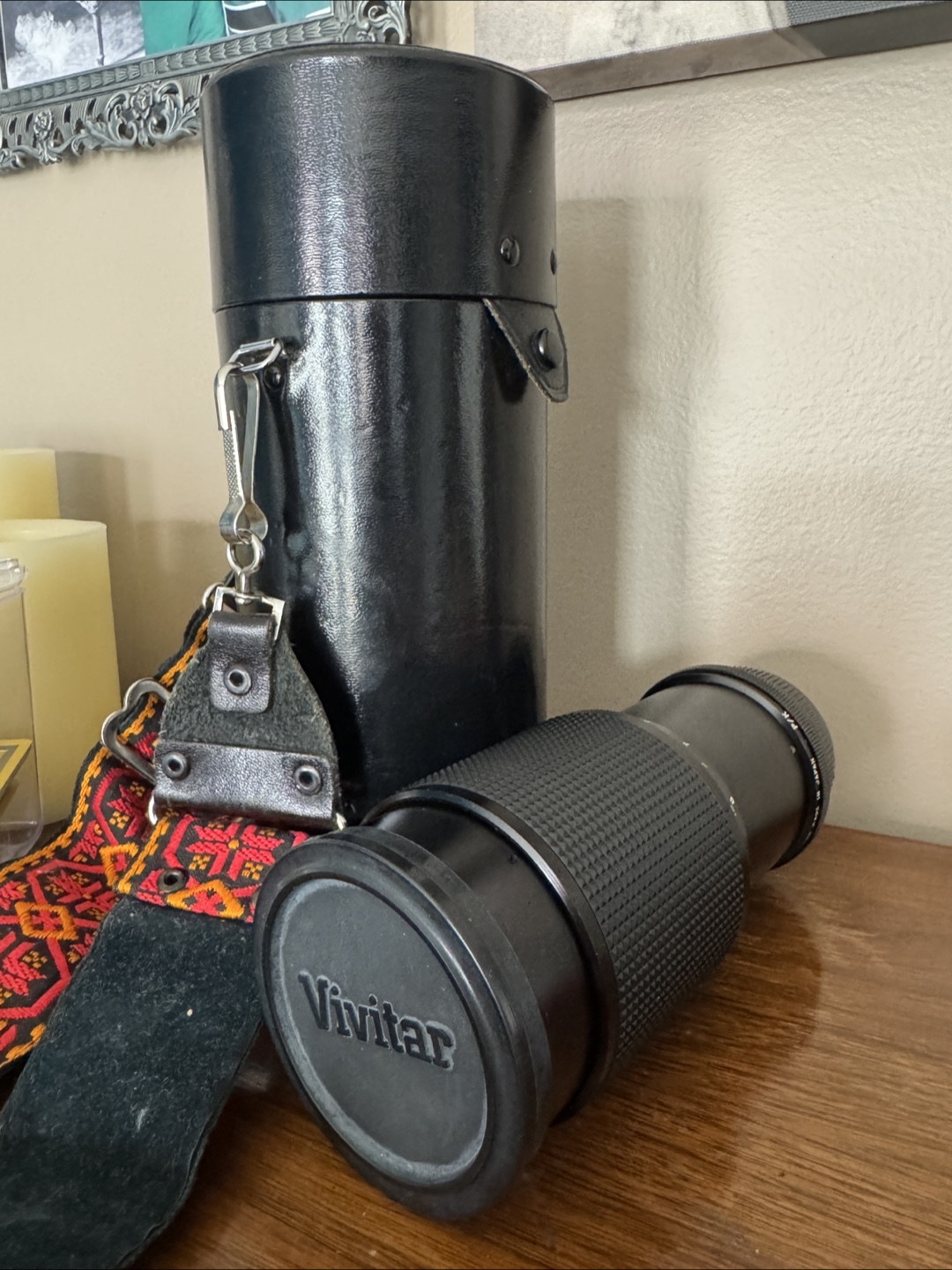 Vivitar 80-200mm Telephoto Zoom Lens with Case - photo 3