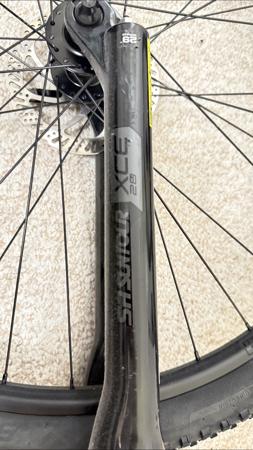 Mountain Bike Wheels, Fork, Handlebars & Seat - photo 4