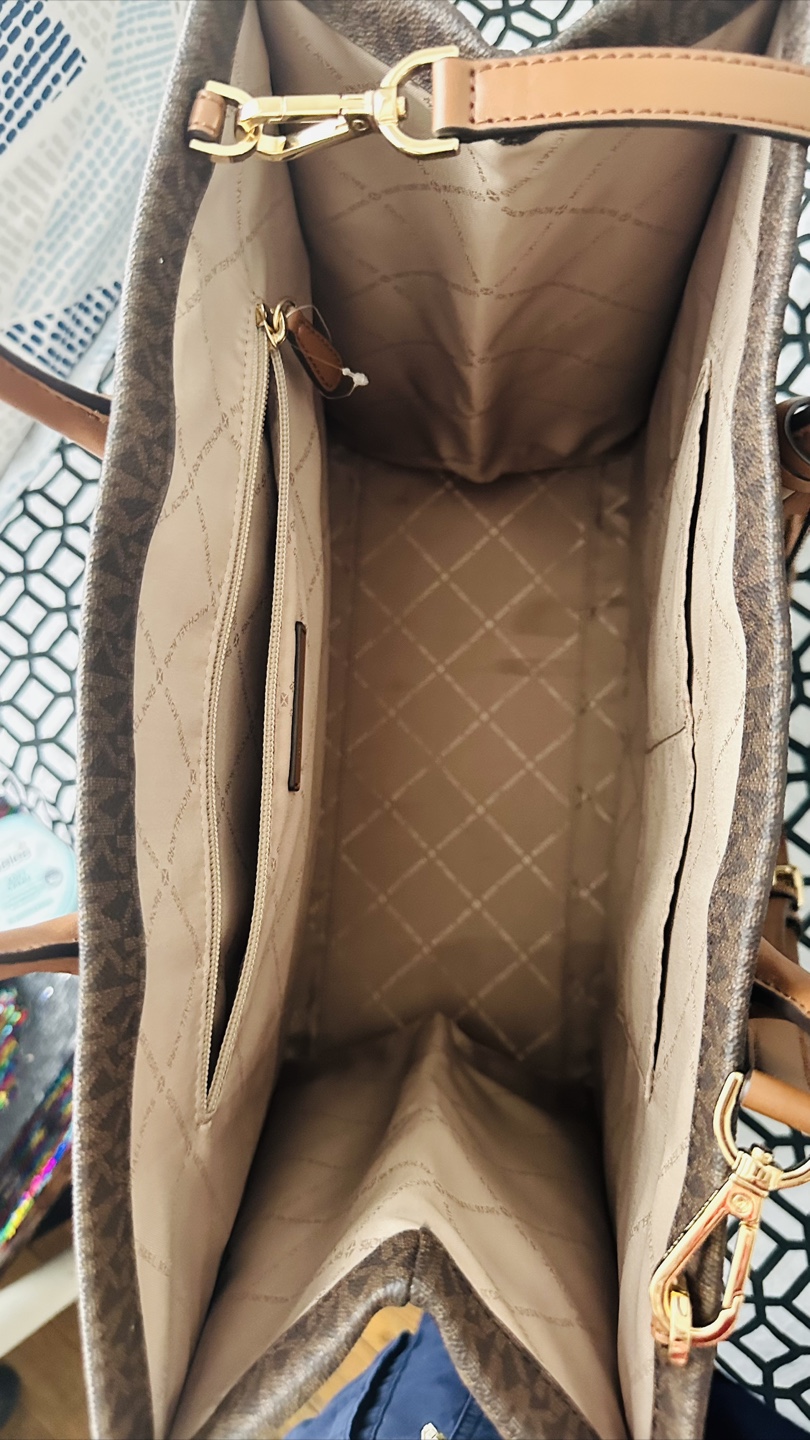 Michael Kors Brown Logo Tote Bag - photo 3