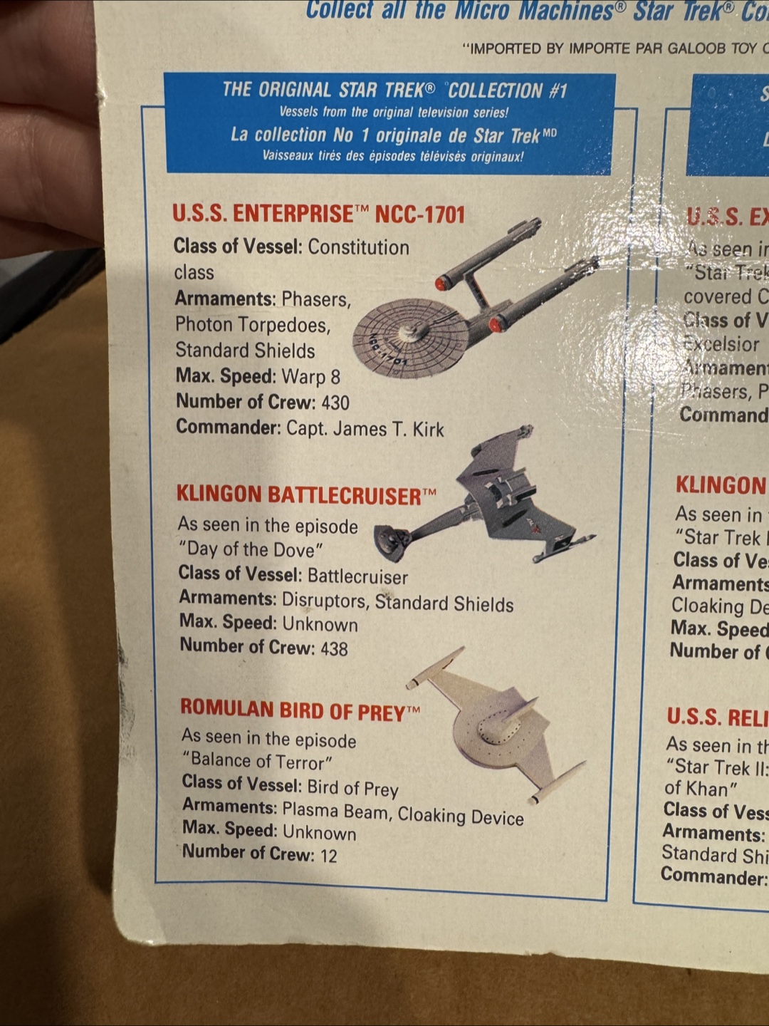 Micro Machines Star Trek Original Series Collection #1 - photo 4