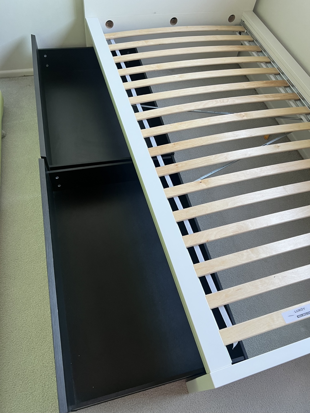IKEA Hemnes Twin Bed Frame with 2 Drawers - photo 2
