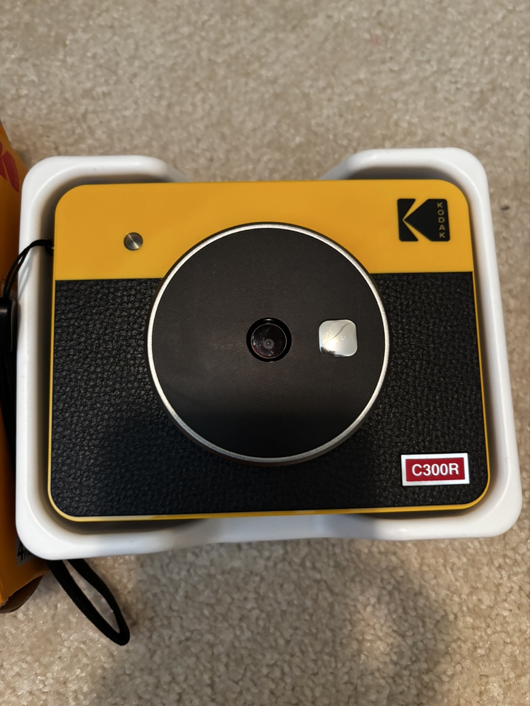 Kodak Mini Shot 3 Retro Yellow Instant Camera + Film