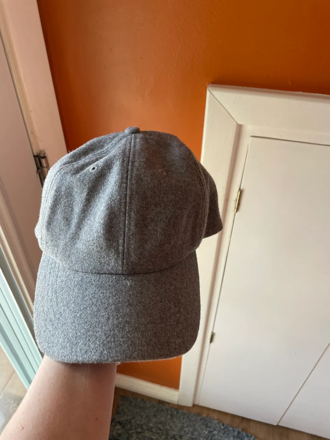 Roots Grey Wool Baseball Cap image indicator(2)