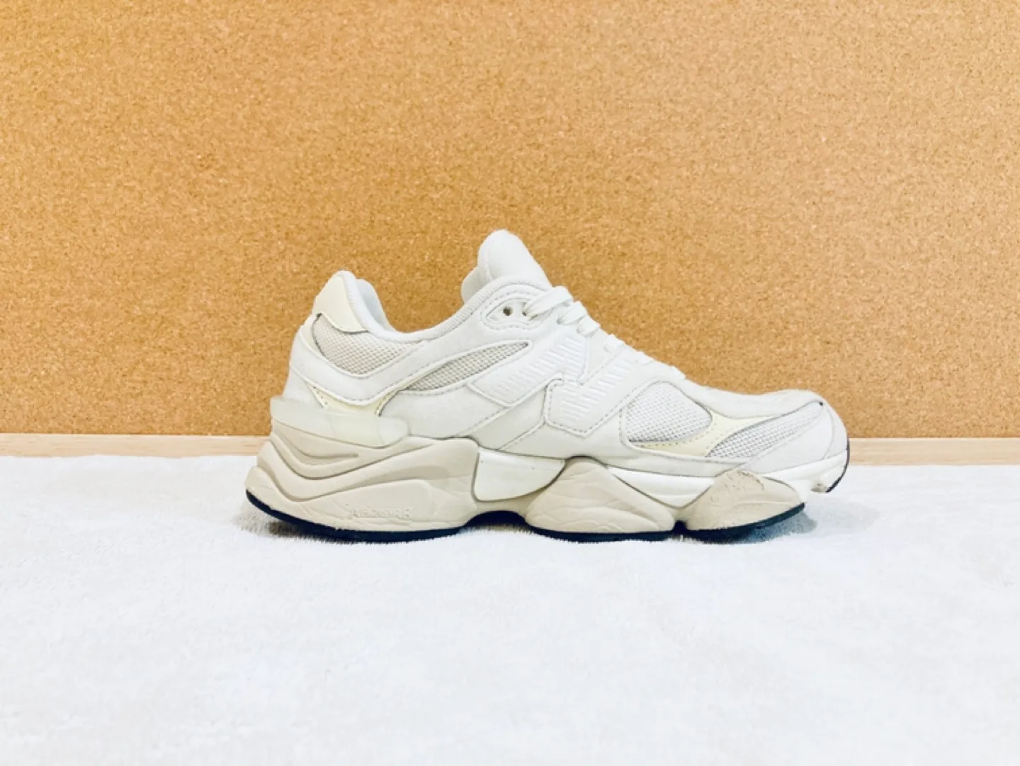 New Balance 9060 Sneakers - sea salt linen colour way image indicator(3)