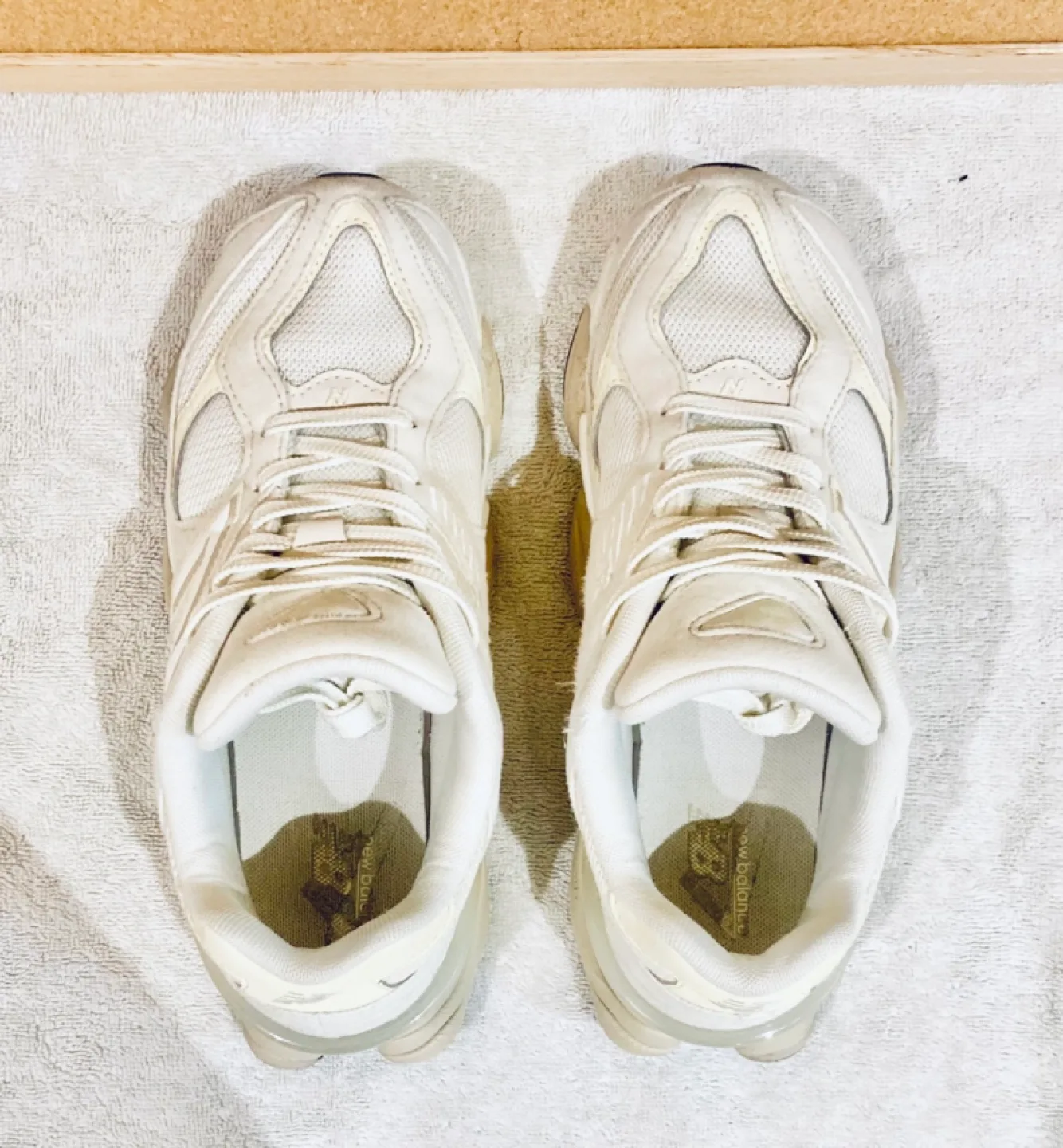 New Balance 9060 Sneakers - sea salt linen colour way image indicator(5)