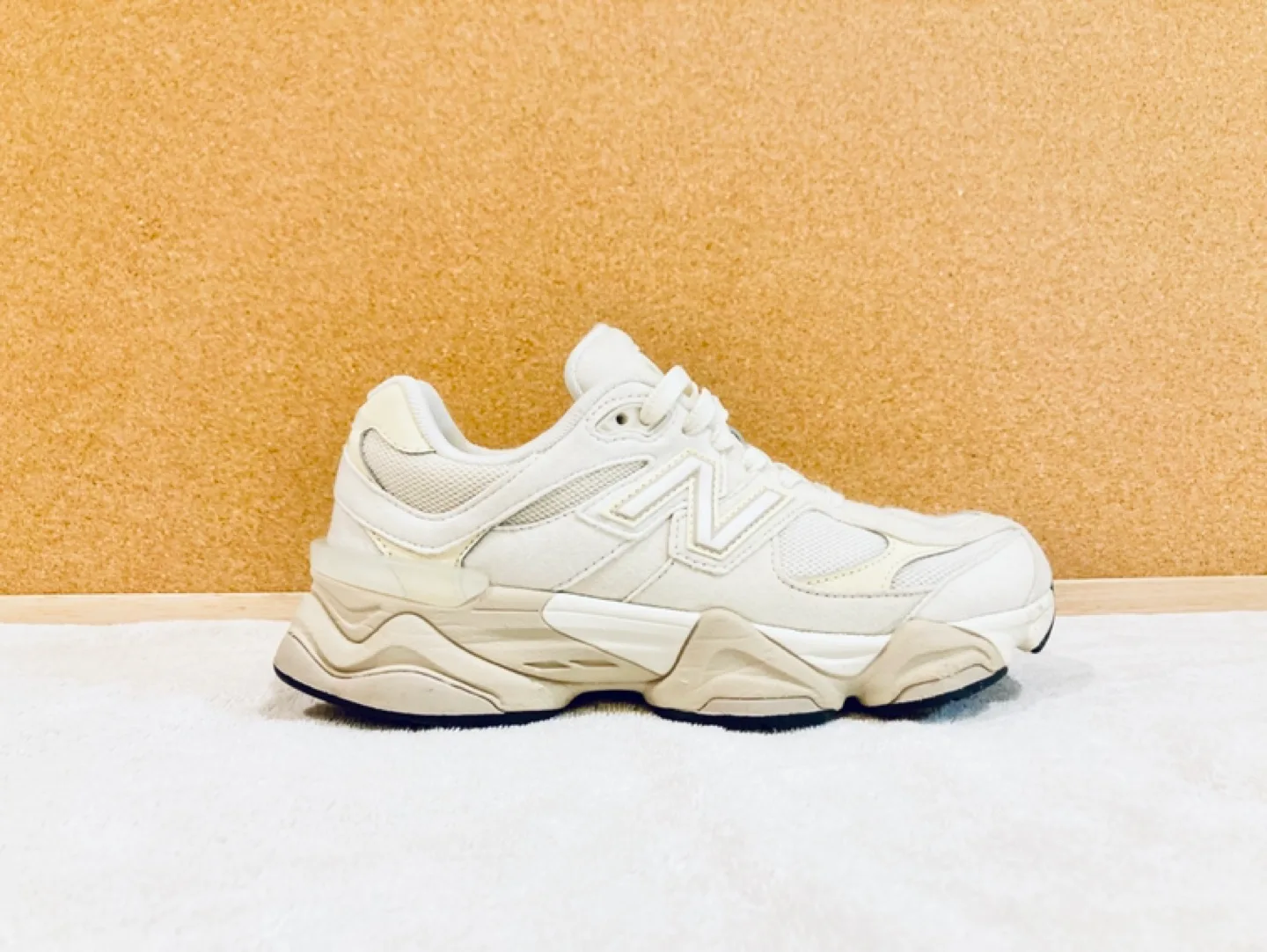 New Balance 9060 Sneakers - sea salt linen colour way image indicator(4)