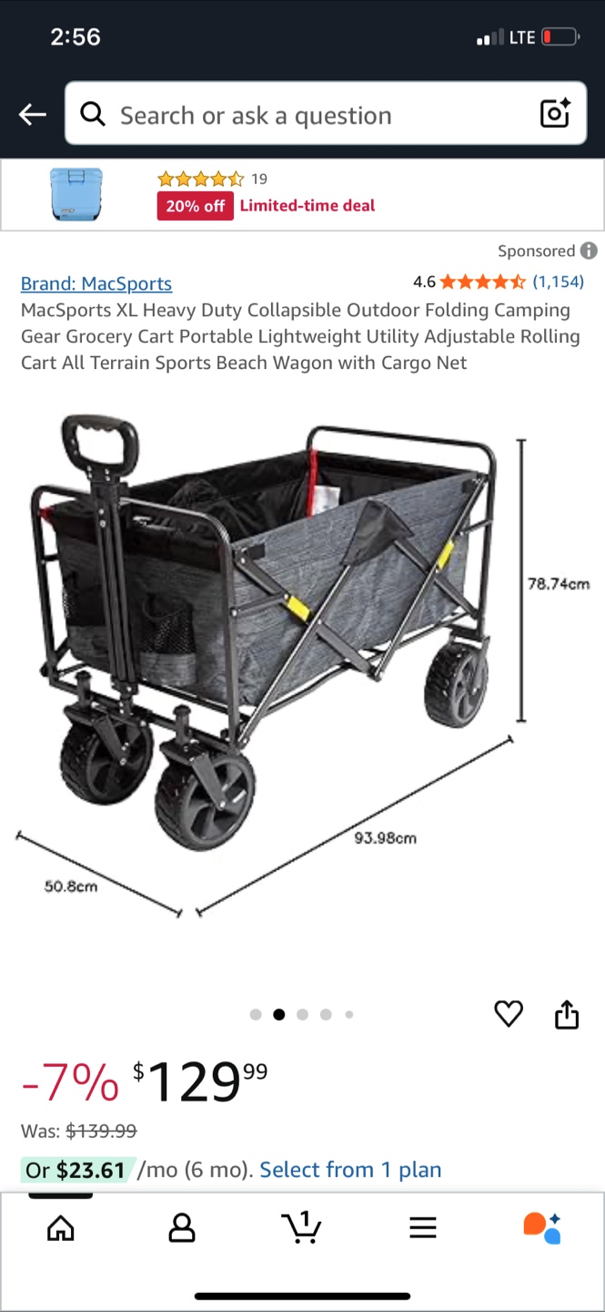 Heavy Duty Collapsible Outdoor Utility Wagon