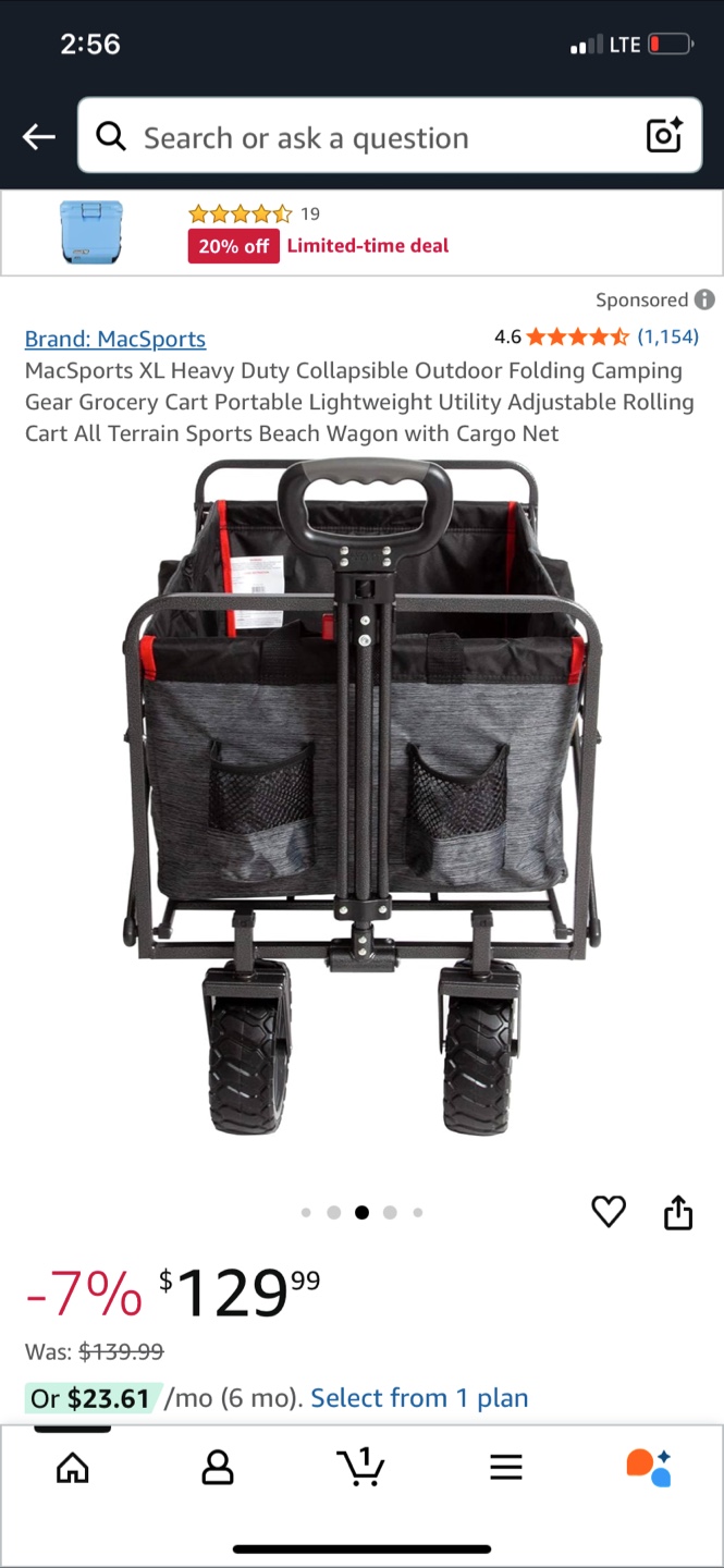 Heavy Duty Collapsible Outdoor Utility Wagon - photo 2