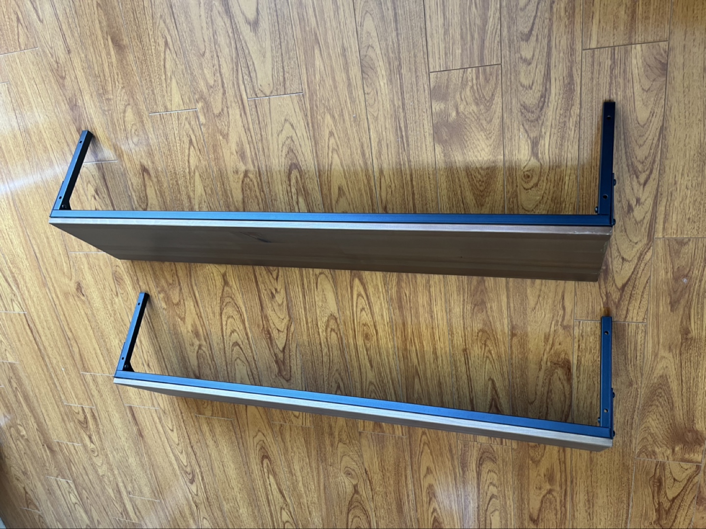 Pair of IKEA Fjallbo Wall Shelves - photo 2