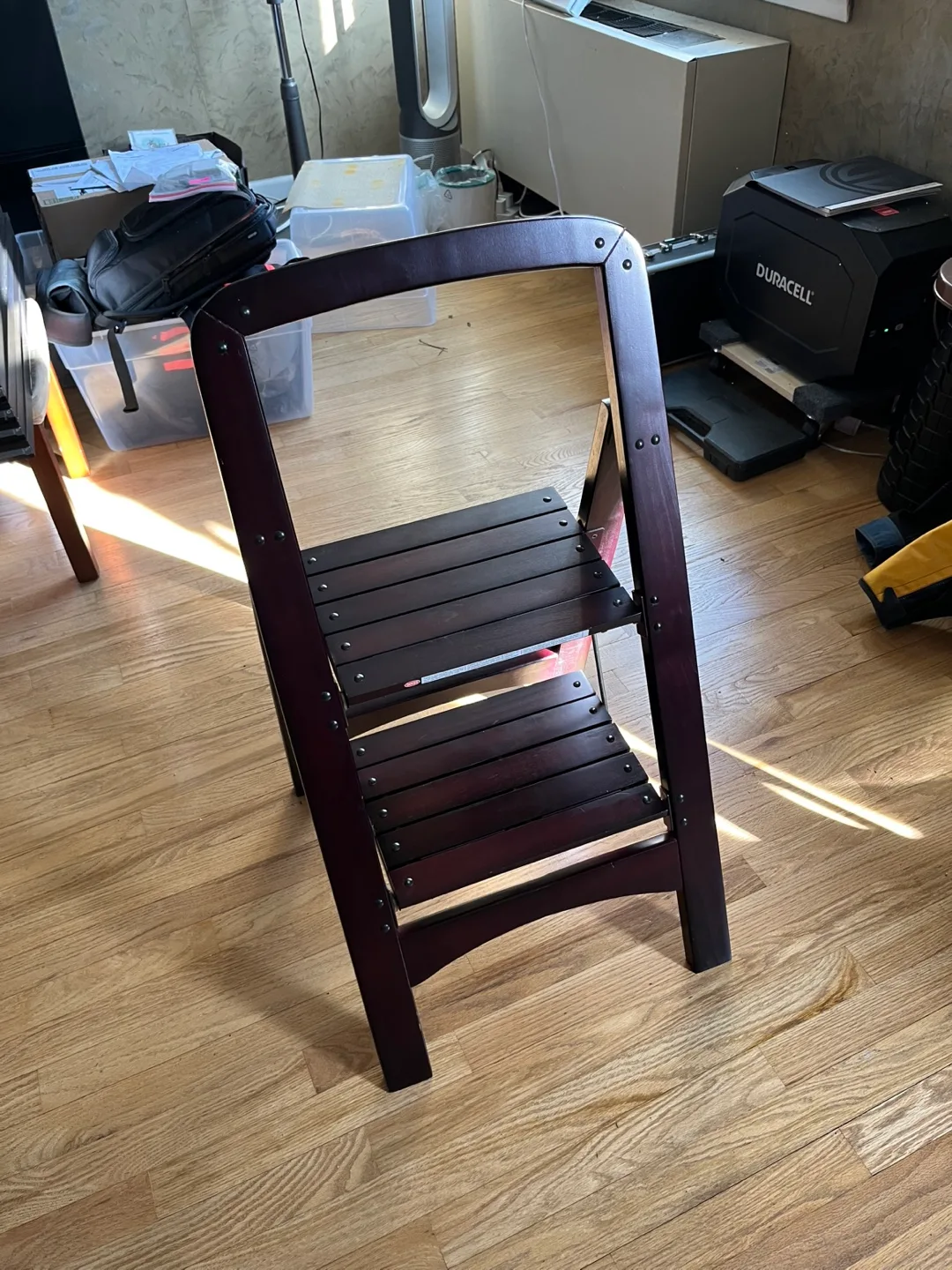 Wooden Folding Step Stool 💚 thumbnail