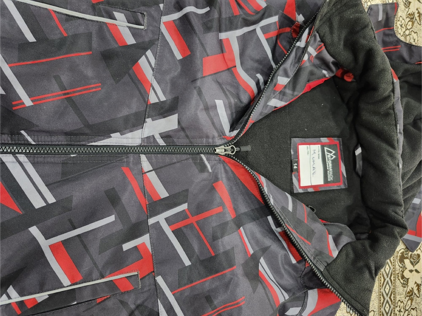 Boys' Stormteck Size 14 Jacket