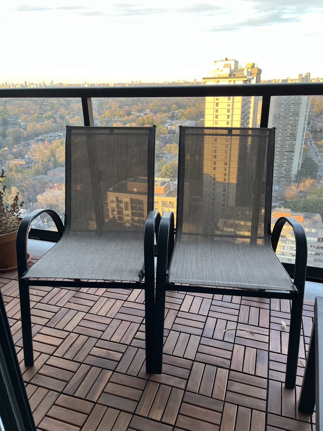 Set of 2 Patio Chairs - photo 2