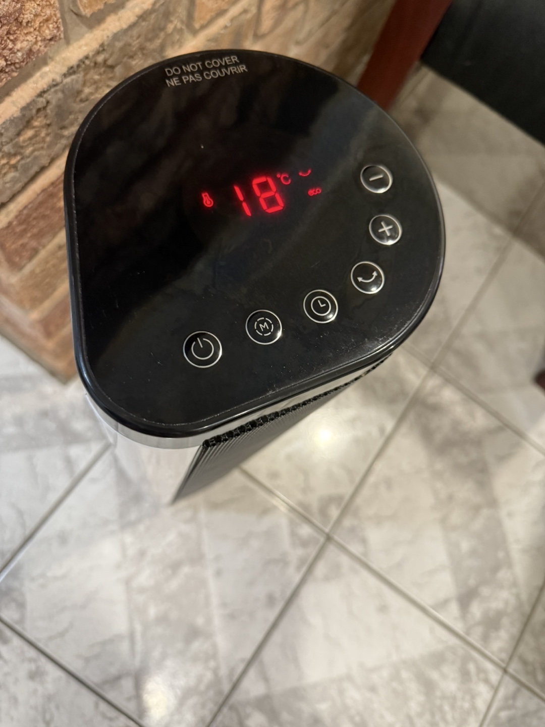 Senville Swing Ceramic Tower Heater with Fan
