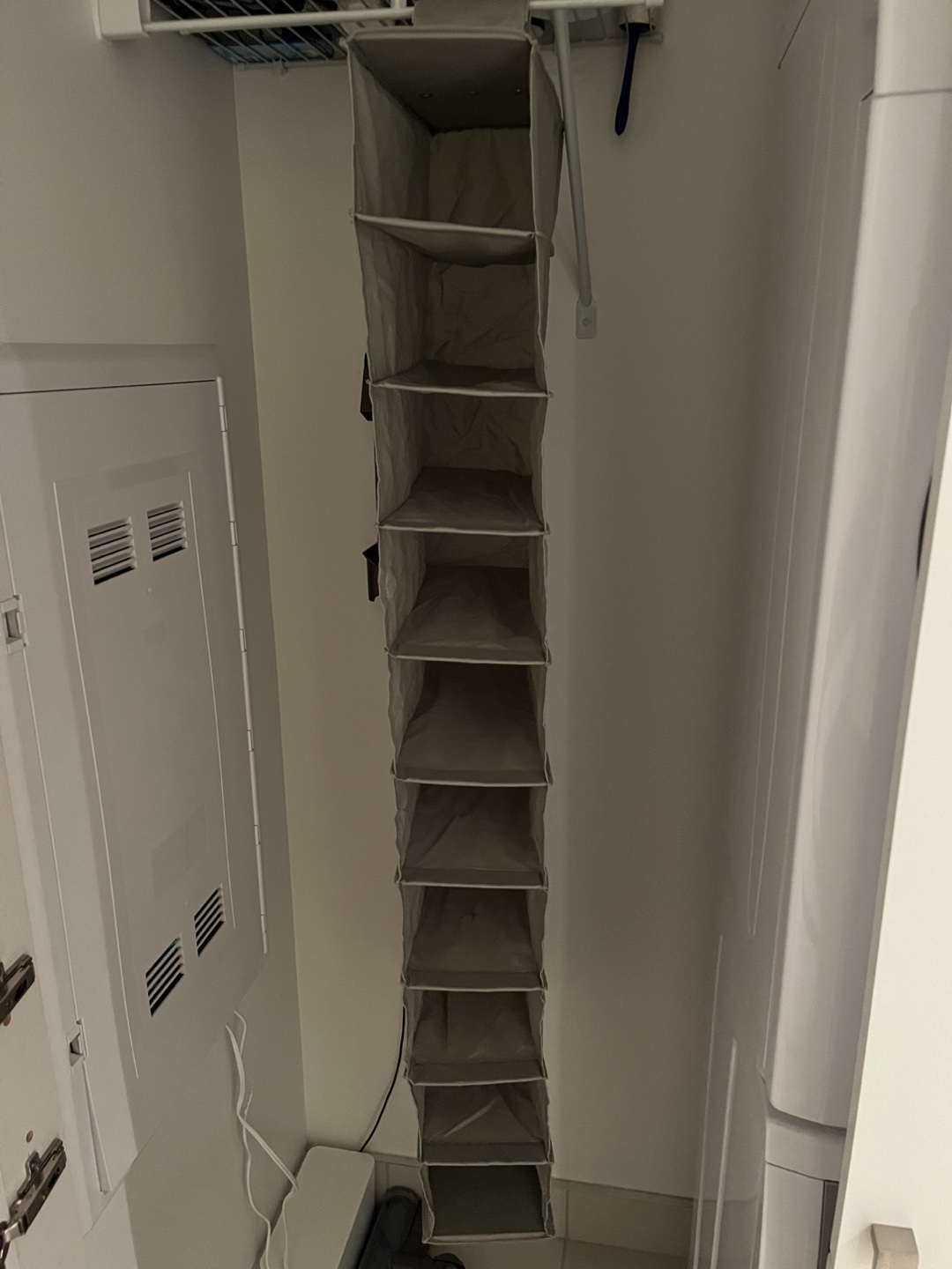 Closet Organizer with 10 Shelves