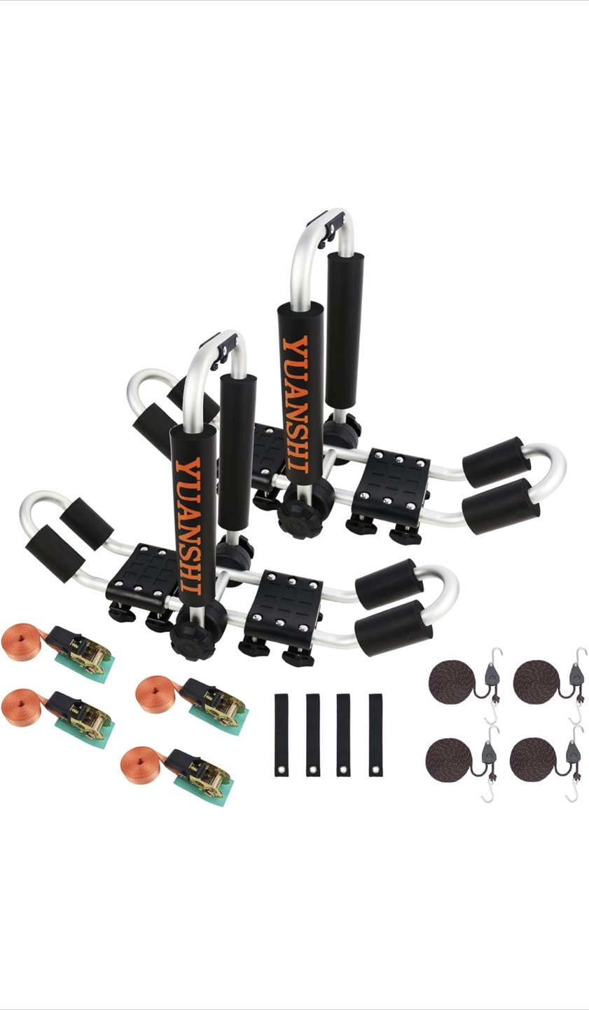 YUANSHI Kayak Carrier - 2-Pack with Straps - photo 5