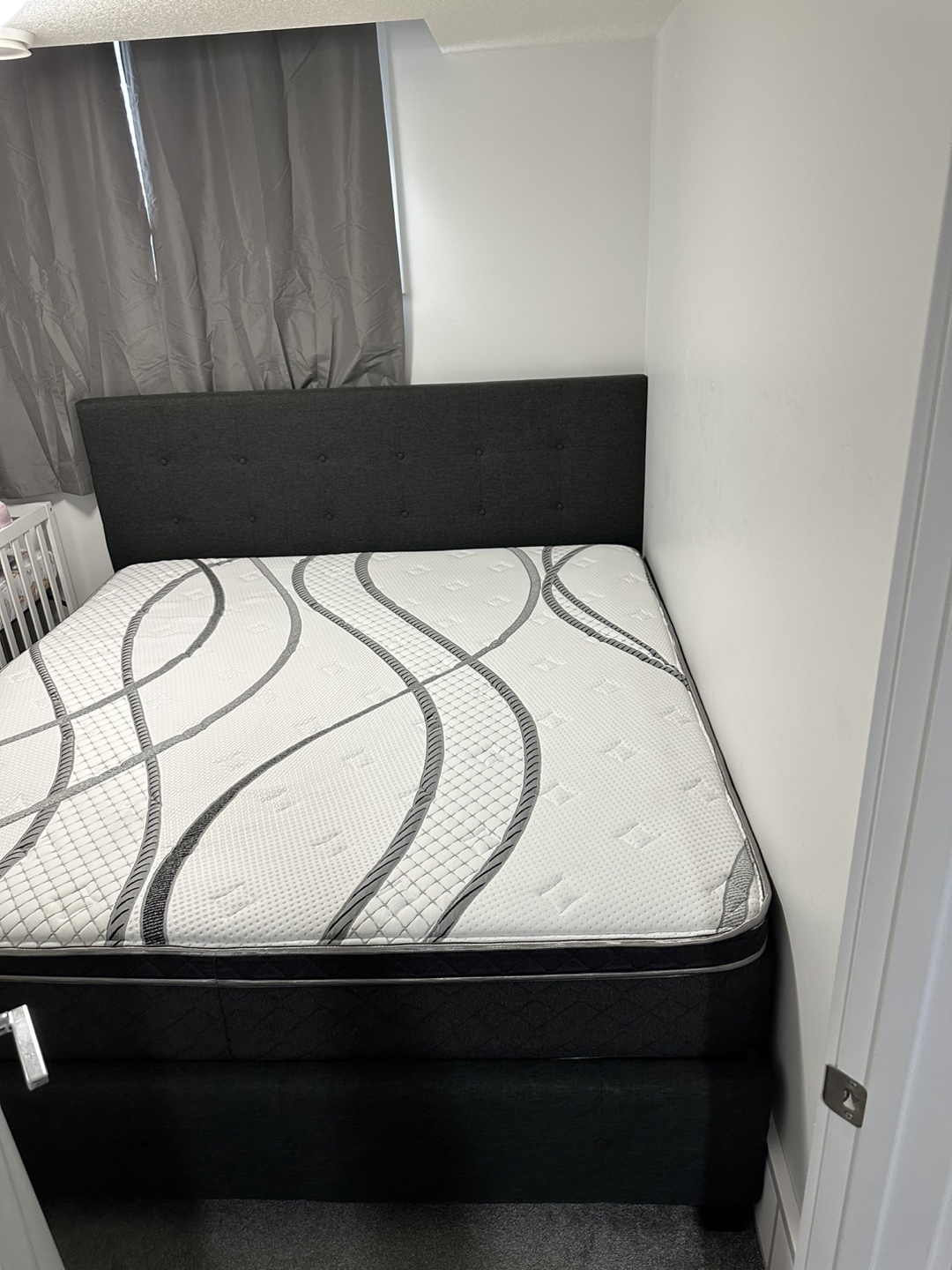 Queen Mattress and Frame Set