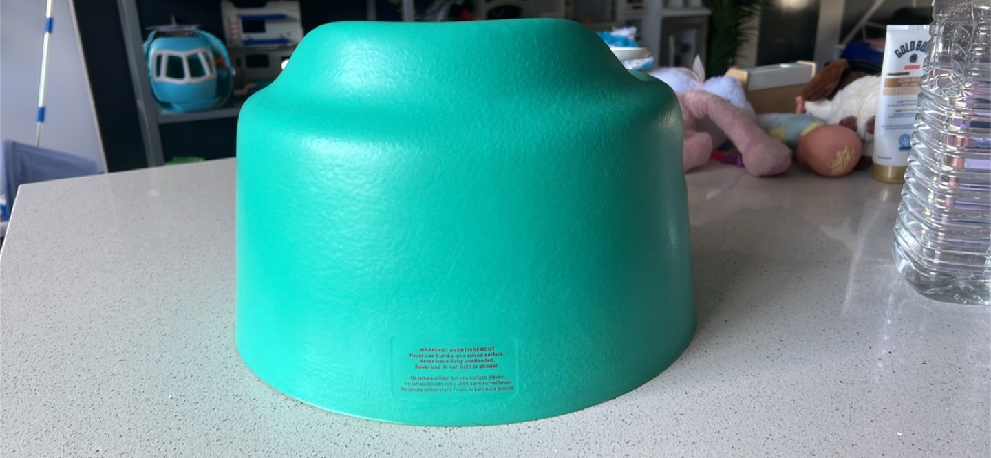 Bumbo Baby Seat with Tray - Teal - photo 4
