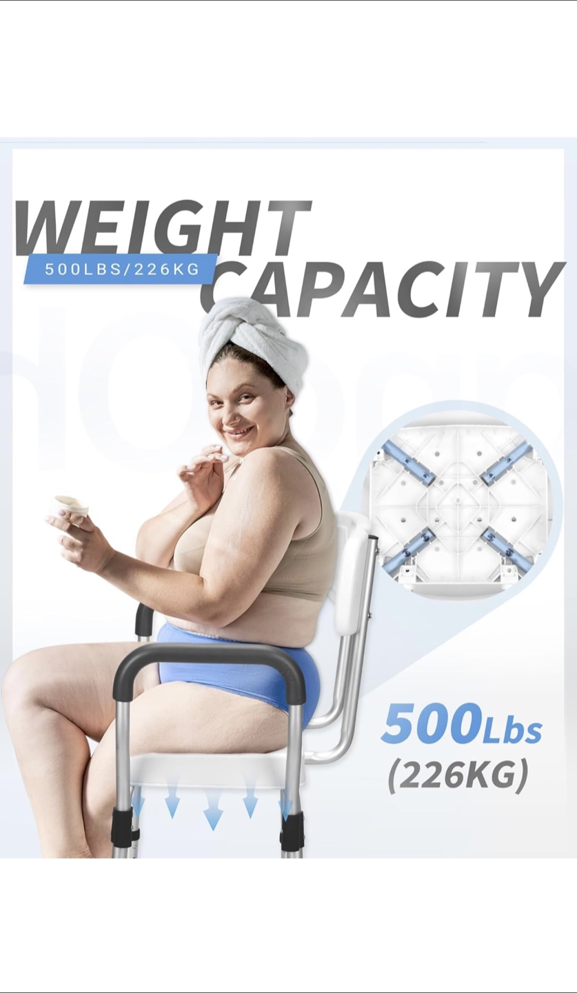 Adjustable Shower Chair - photo 4