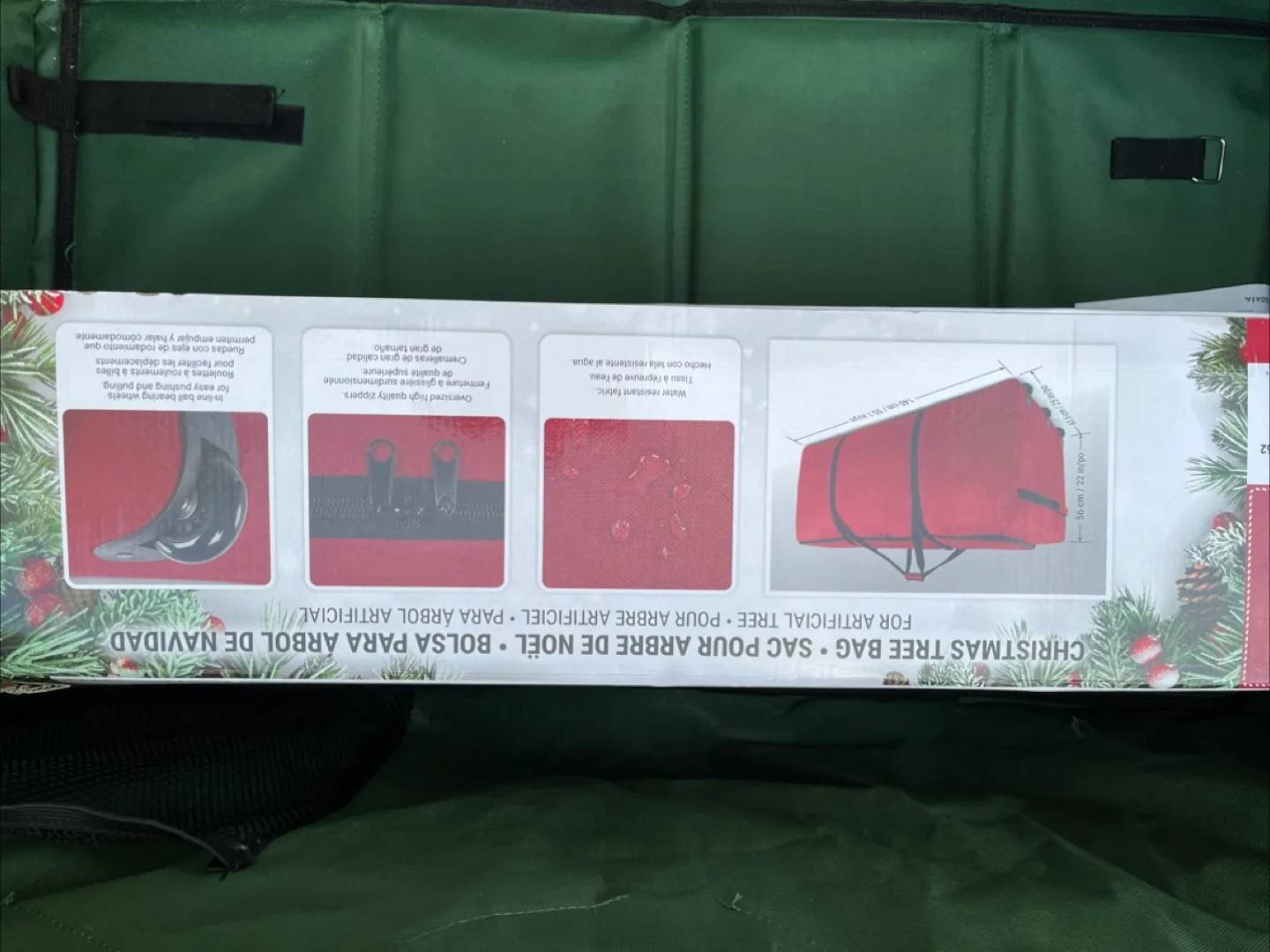 NEW Holiday Time Christmas Tree Storage Bag image indicator(7)