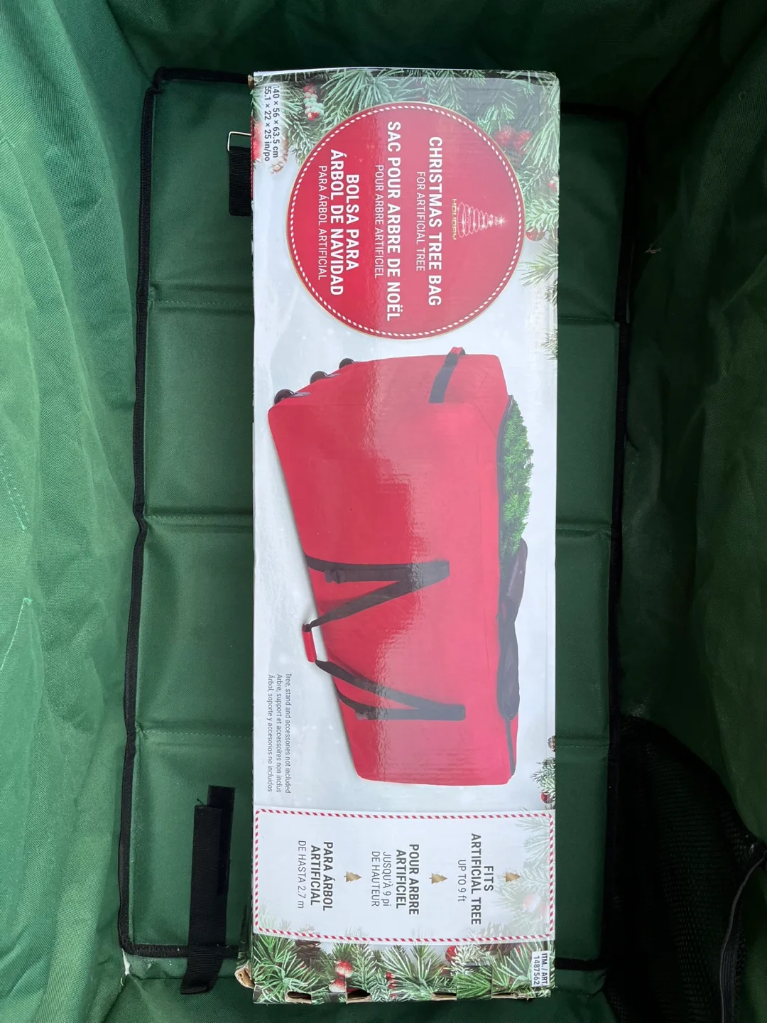 NEW Holiday Time Christmas Tree Storage Bag image indicator(6)