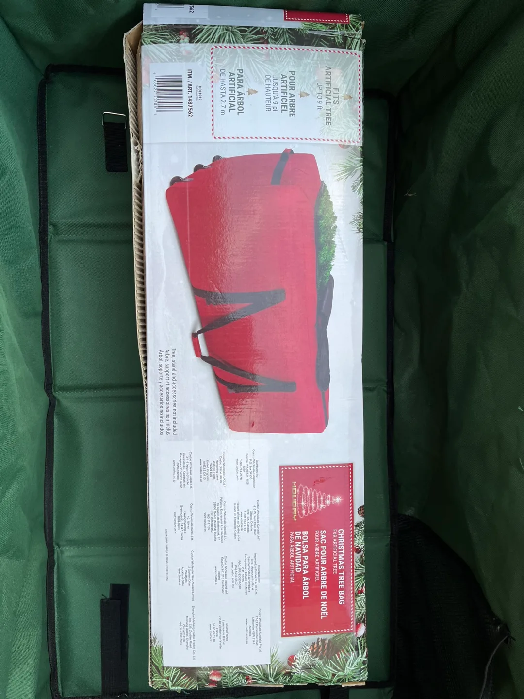 NEW Holiday Time Christmas Tree Storage Bag image indicator(4)