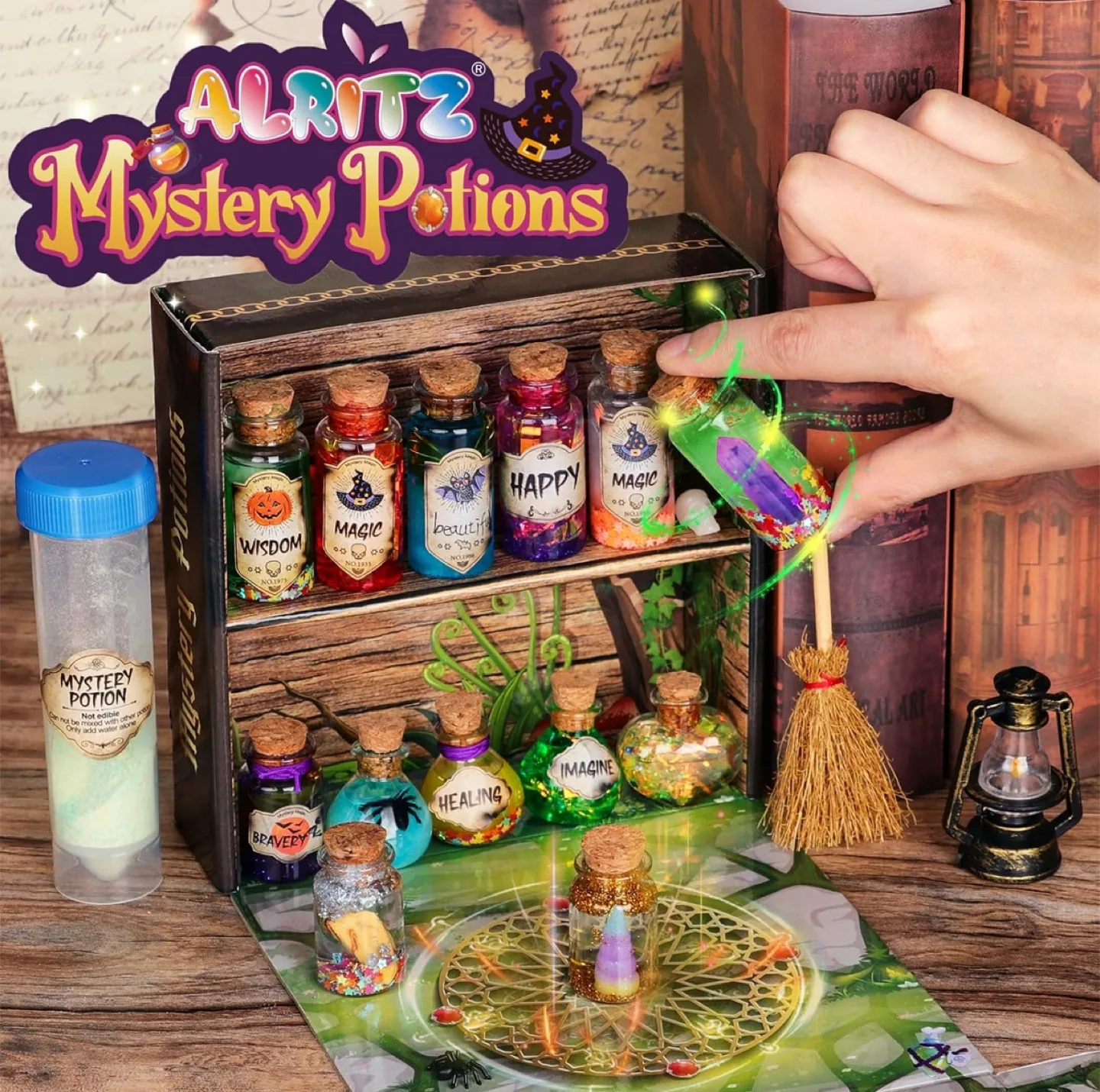 Alritz Mystery Potions Kit - Make 20 Glow-in-the-Dark Potions! image indicator(2)