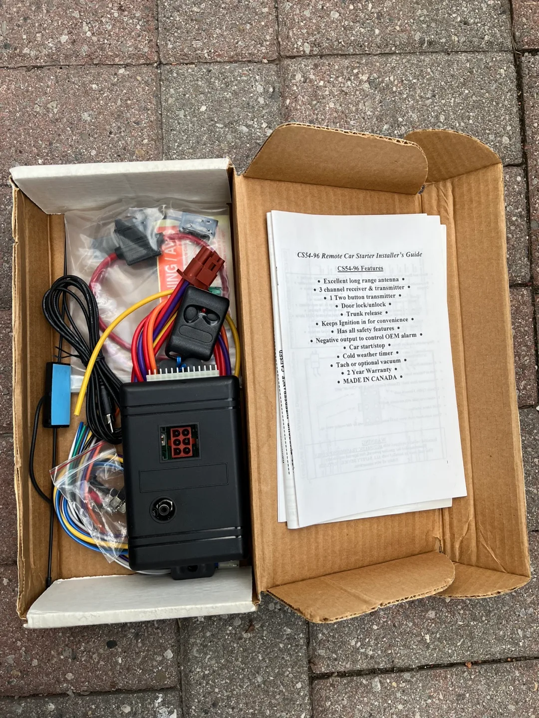 CS54-96 Remote Car Starter Kit🥕 thumbnail