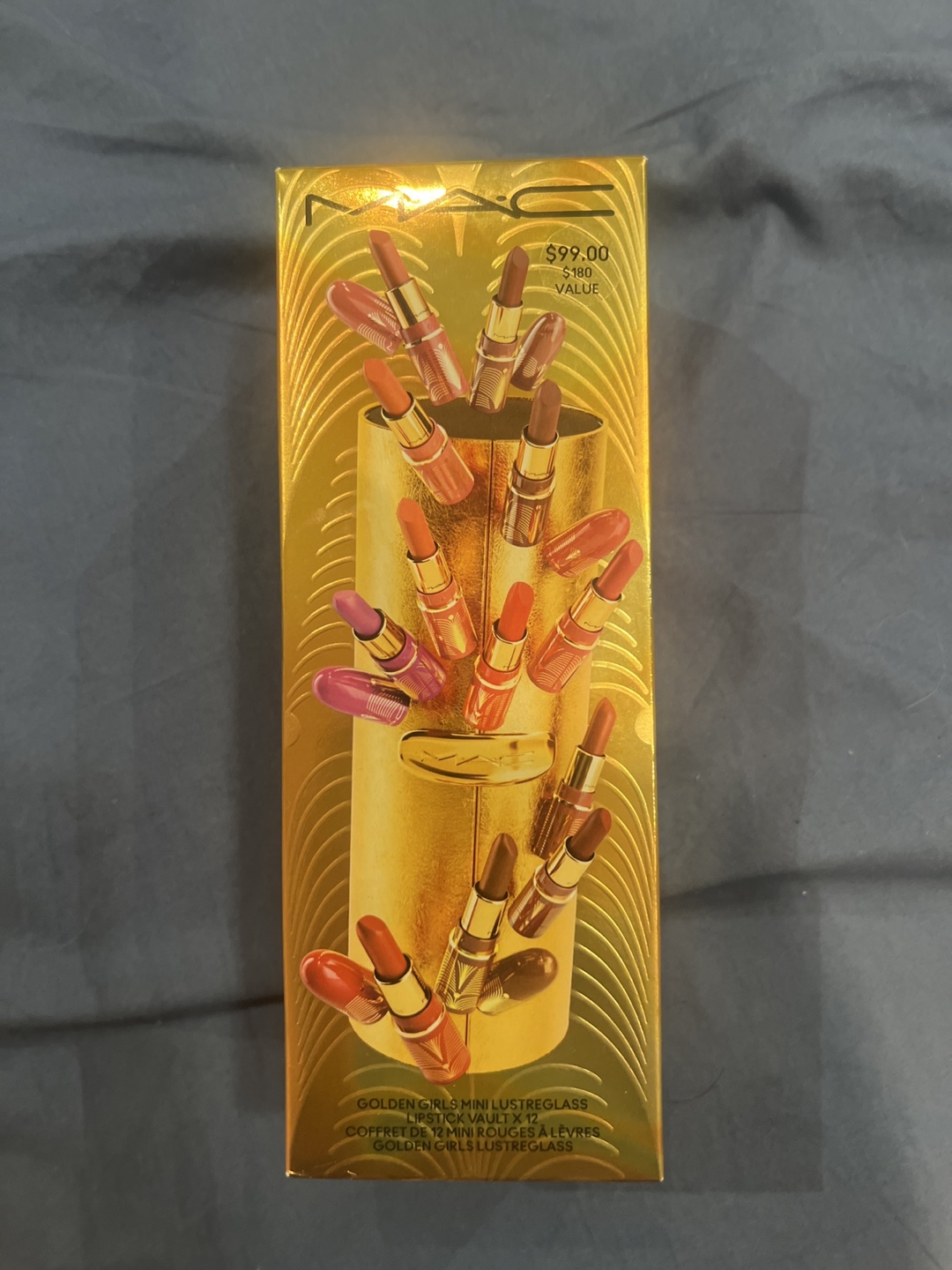 MAC Golden Girl Mini Lustreglass Lipstick Collection