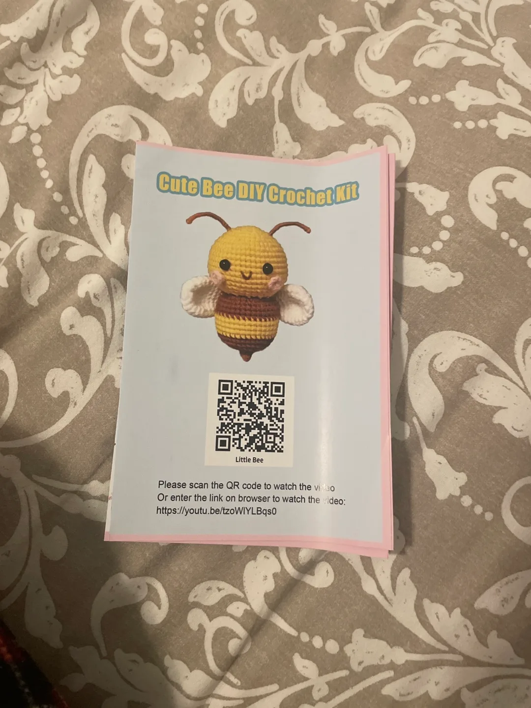 Dinosaur and Bee Crochet DIY Kits image indicator(3)