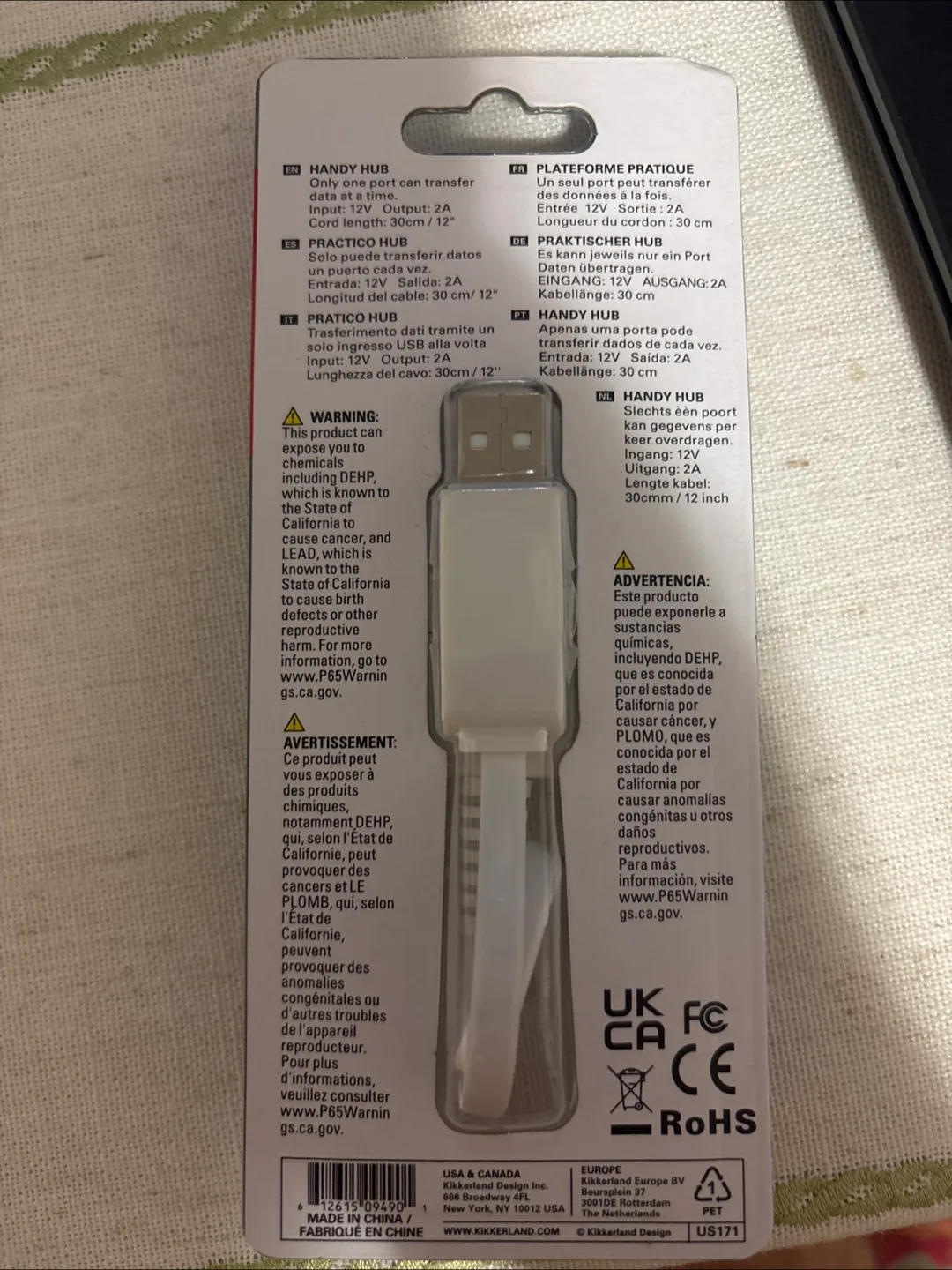 Handy Hub 3 USB ports to charge image indicator(2)