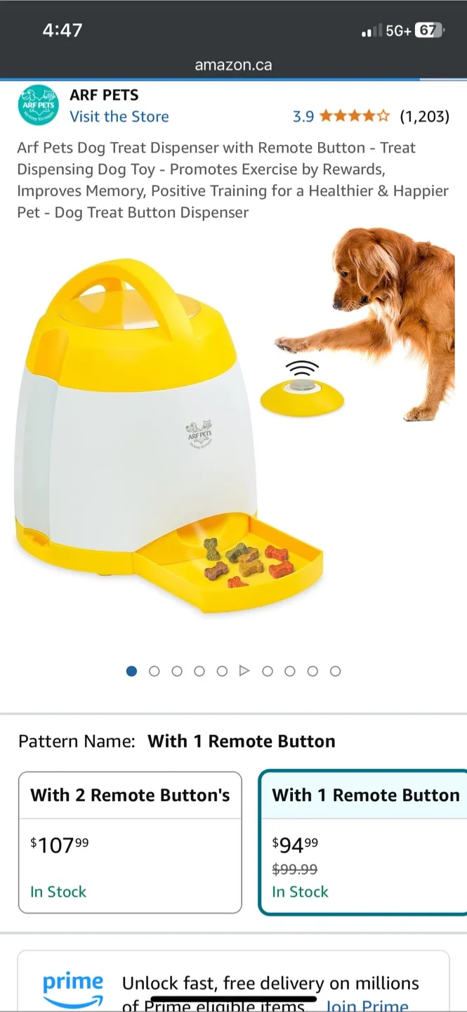 Automatic Dog Treat Dispenser image indicator(2)