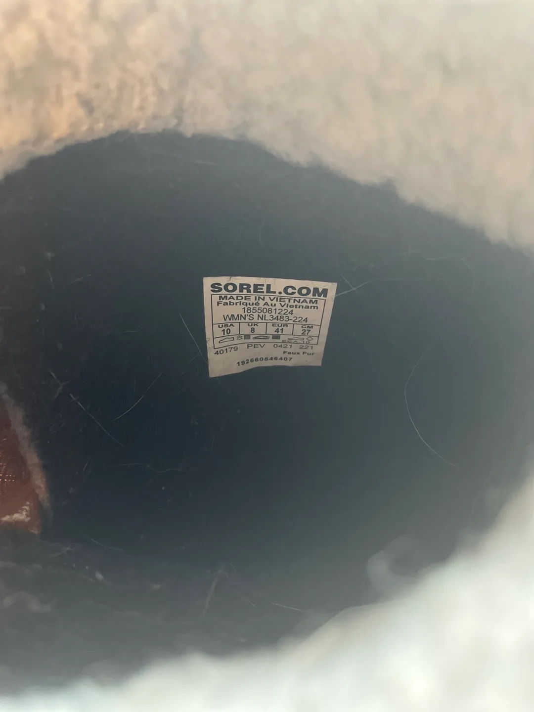 Women's Sorel Winter Boots Size 10 image indicator(2)