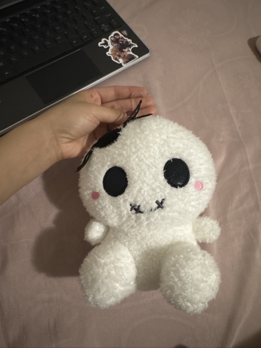 Adorable White Plush Toy