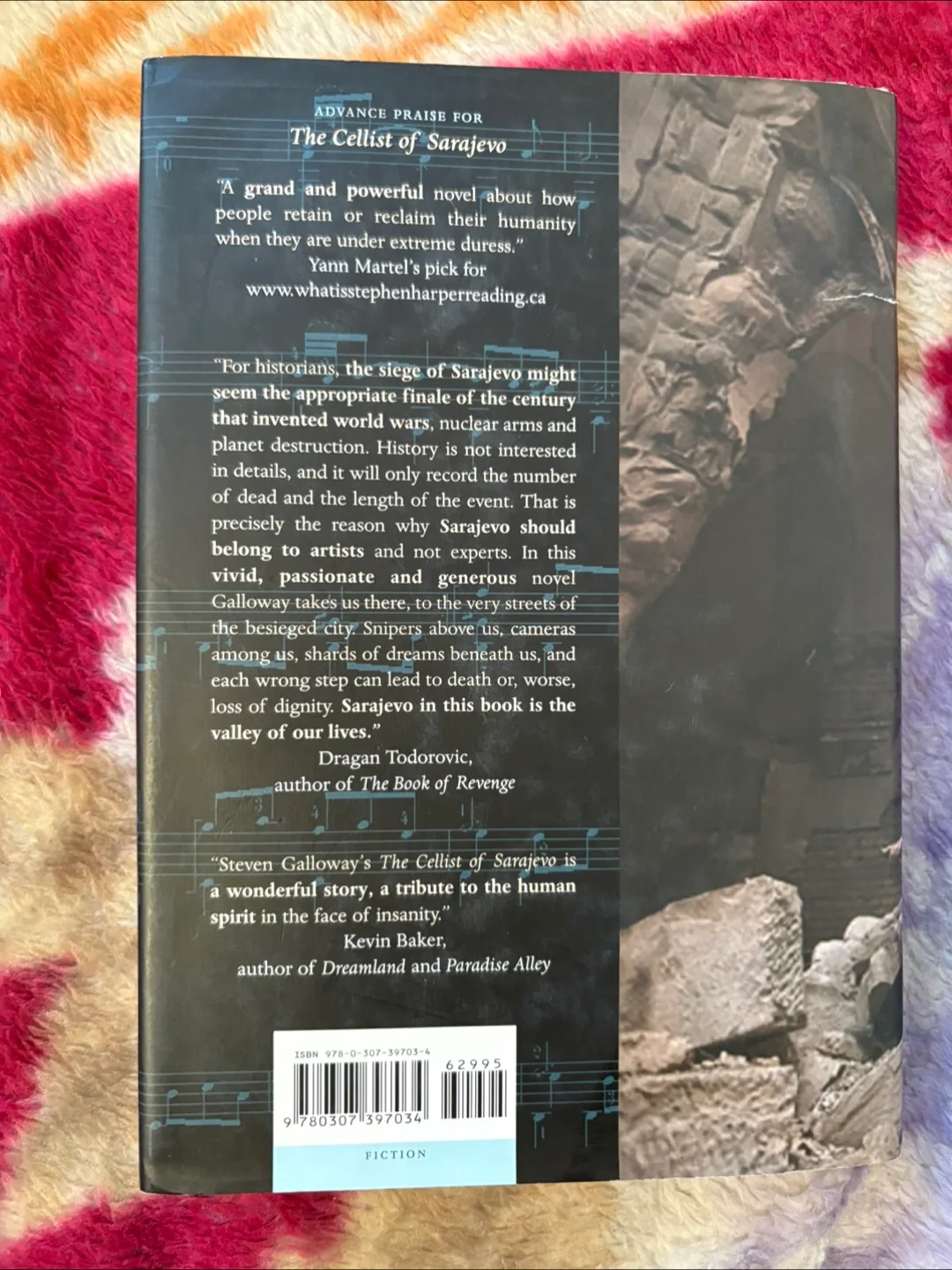 The Cellist of Sarajevo by Steven Galloway - Hardcover Novel image indicator(2)