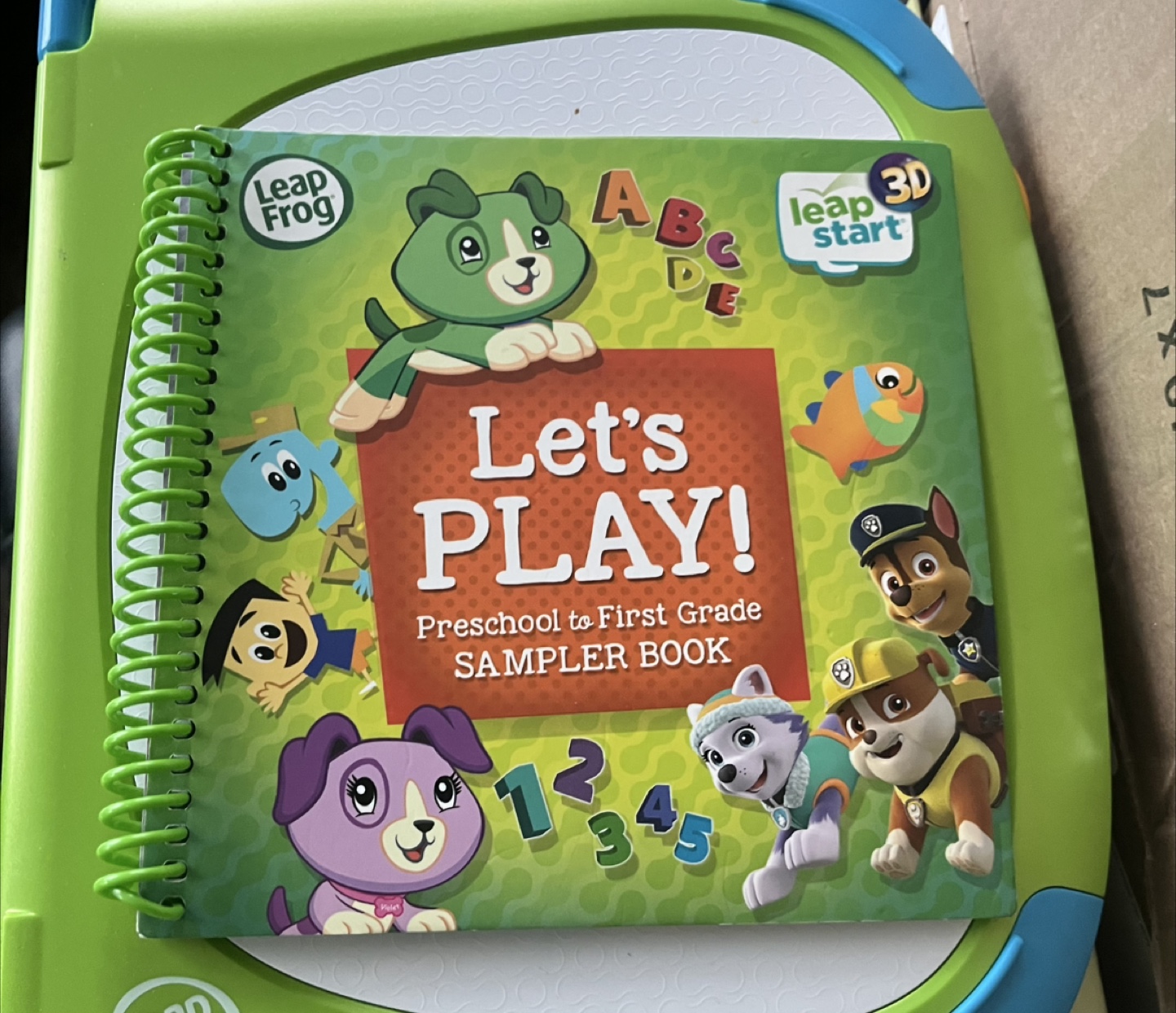 LeapFrog Let's Play! Preschool to First Grade Sampler Book