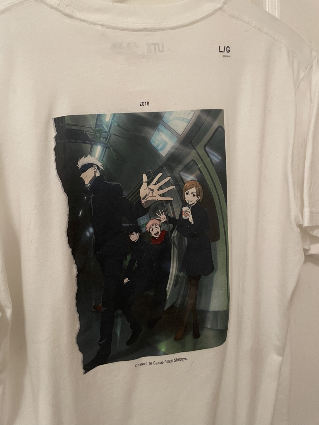Uniqlo Jujutsu Kaisen Season 2 Shibuya Tokyo Graphic T-Shirt - photo 5