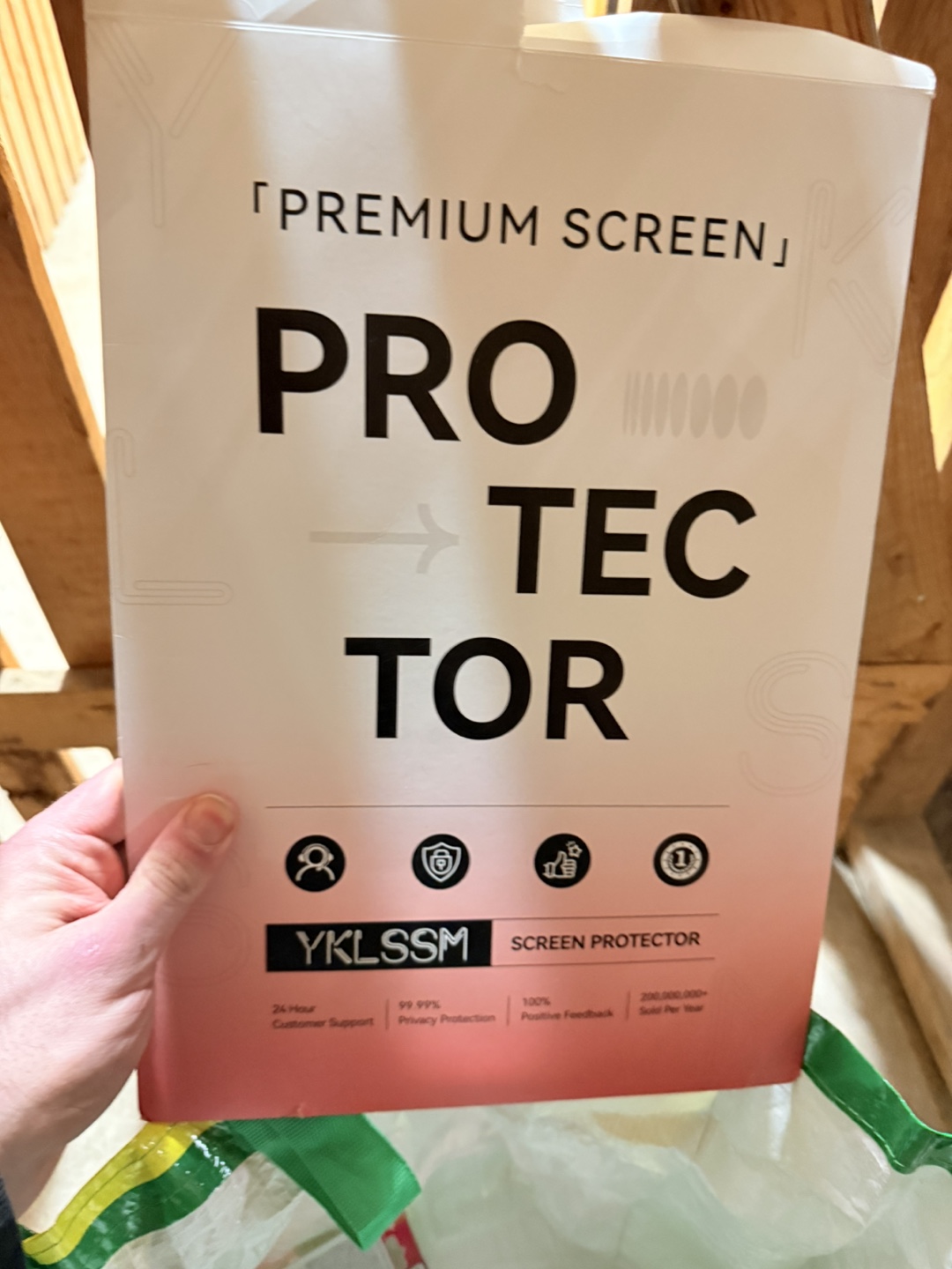 Privacy screen protector for MacBook Air m4 13inch