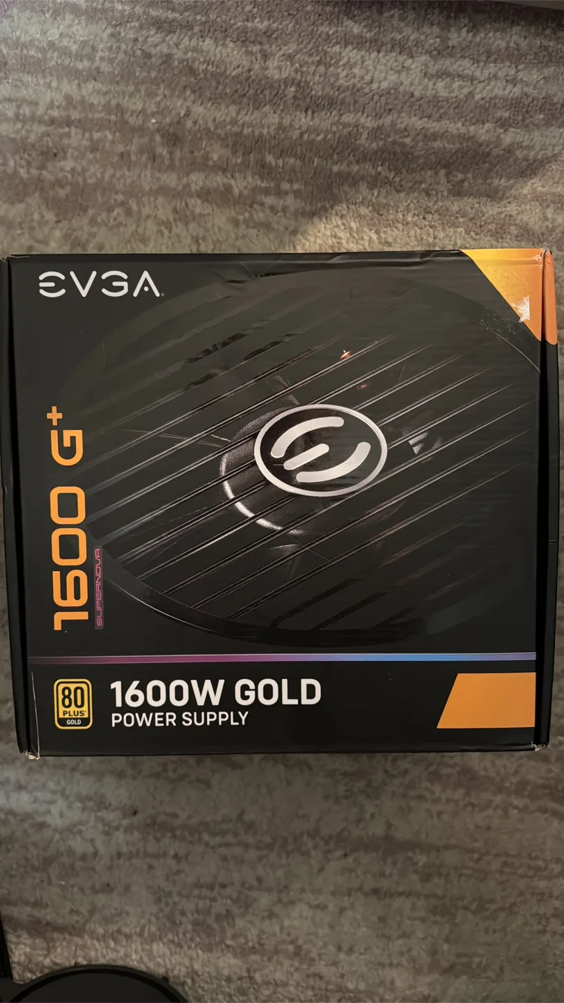 Evga 1600 g+ supernova power supply BNIB thumbnail