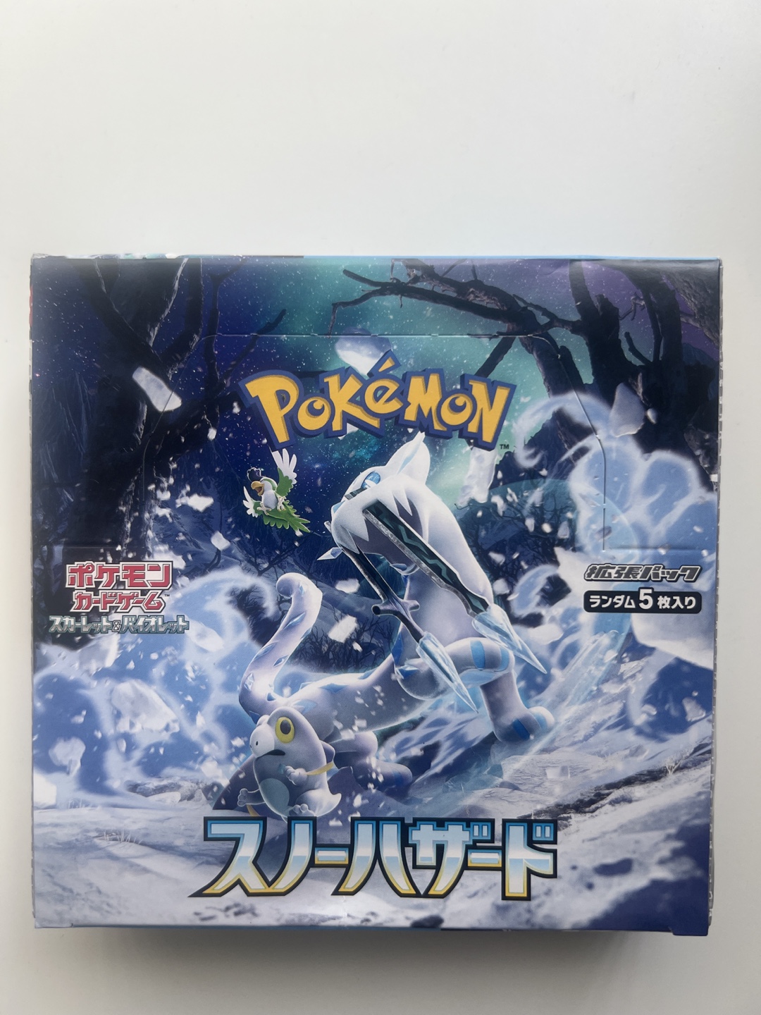 Pokemon Japanese Snow Hazard Booster Box