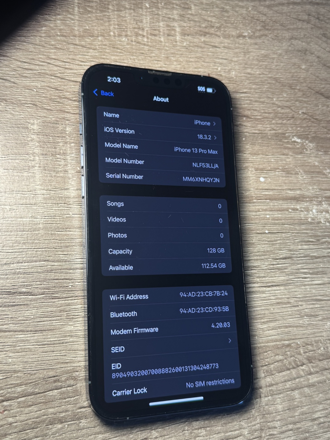 iPhone 13 Pro Max 128GB - Sierra Blue - photo 2