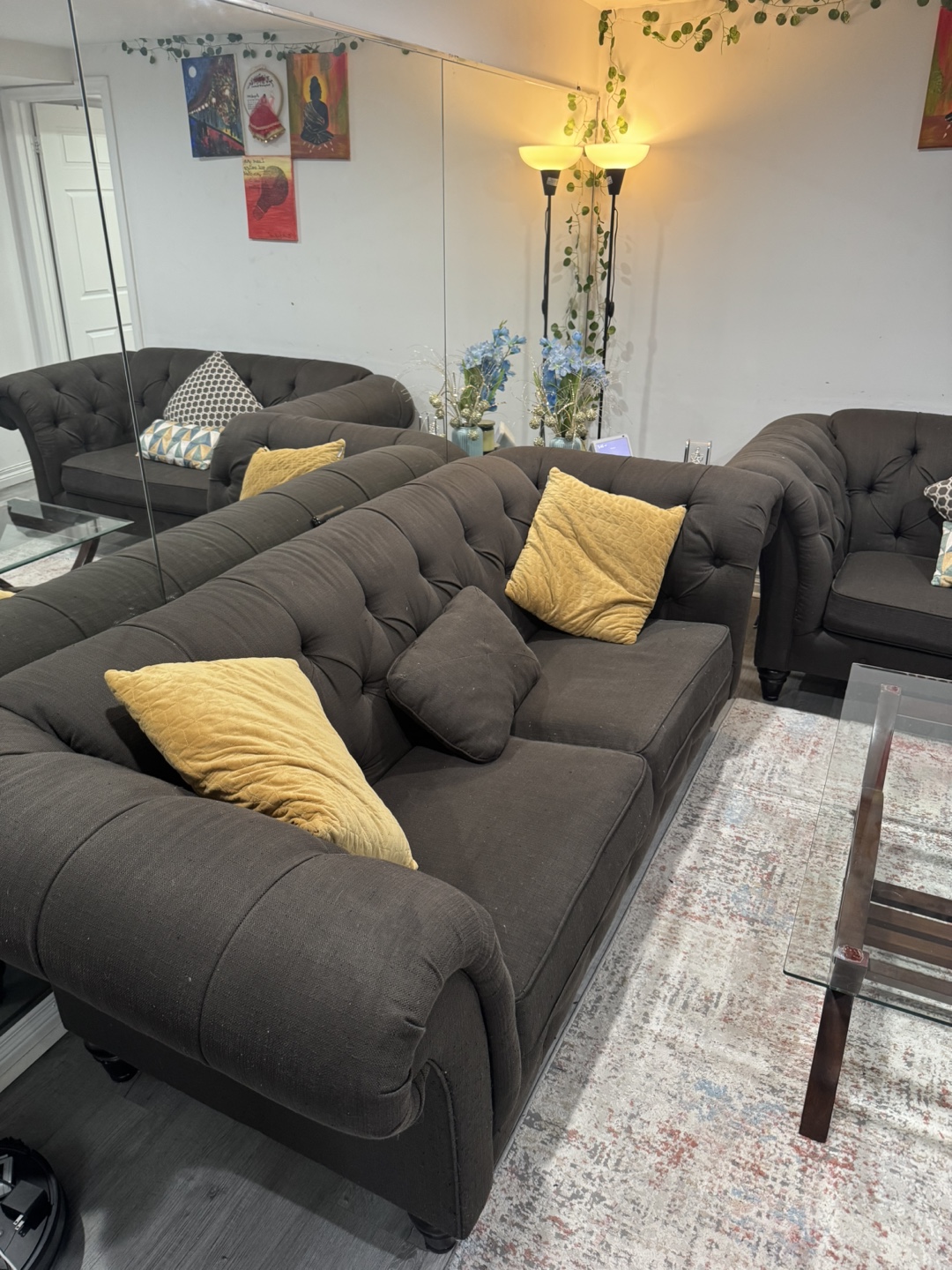 Urban Barn - Sofa Couch - 3 Seater and 2 Seater