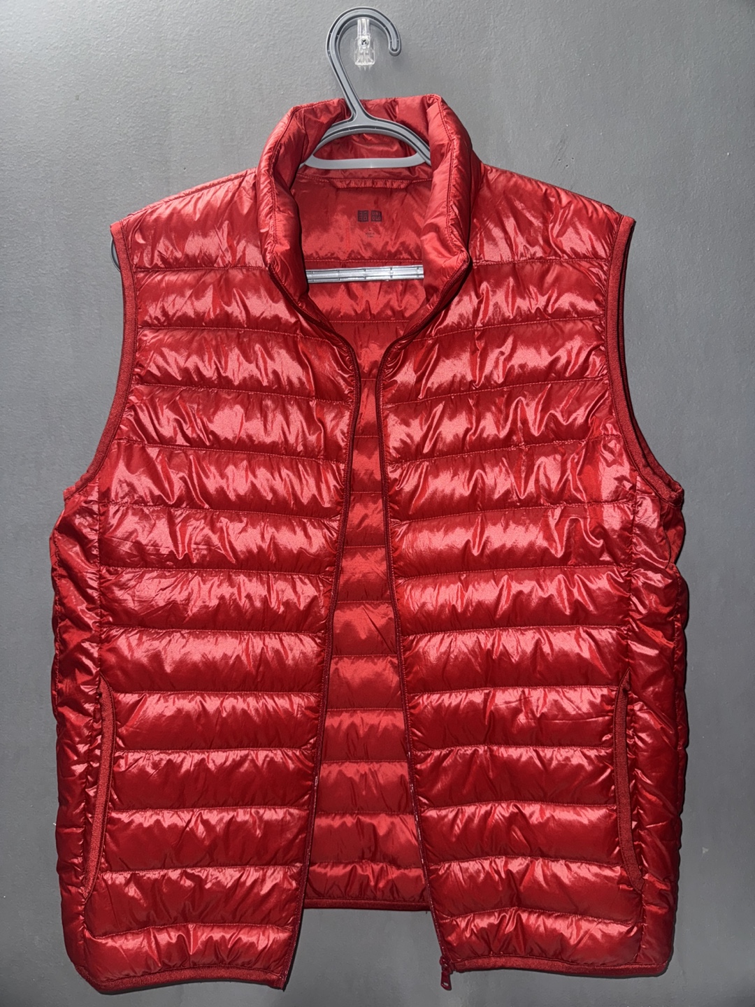 Uniqlo Red Ultra Light Down Vest