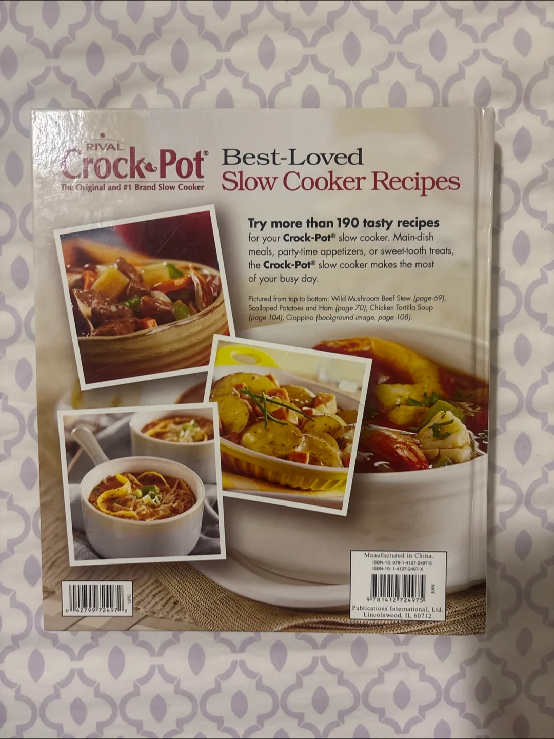 Rival Crock-Pot Best-Loved Slow Cooker Recipes Cookbook image indicator(2)