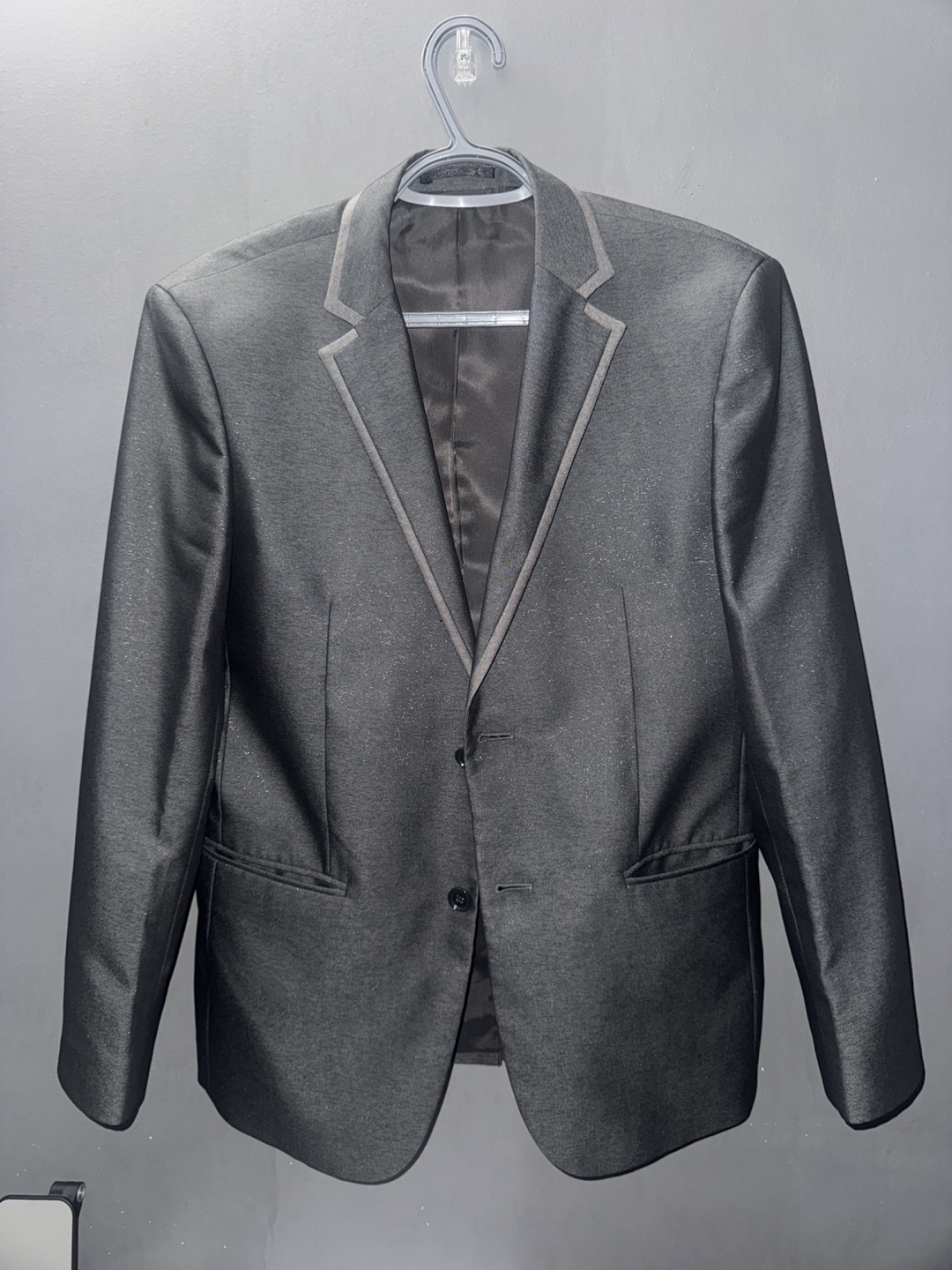 Men's Dark Grey Suit - Jacket and Trousers