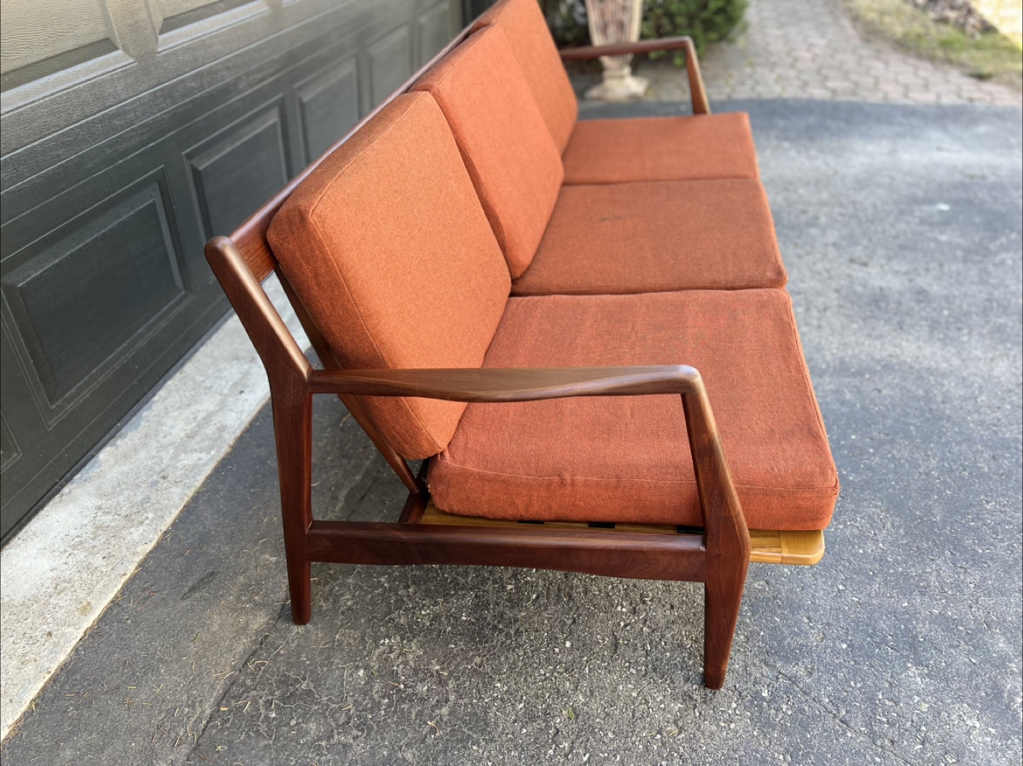 Mid-Century Modern Teak Sofa - photo 3