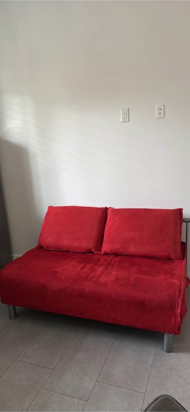 Red Futon Sofa Bed
