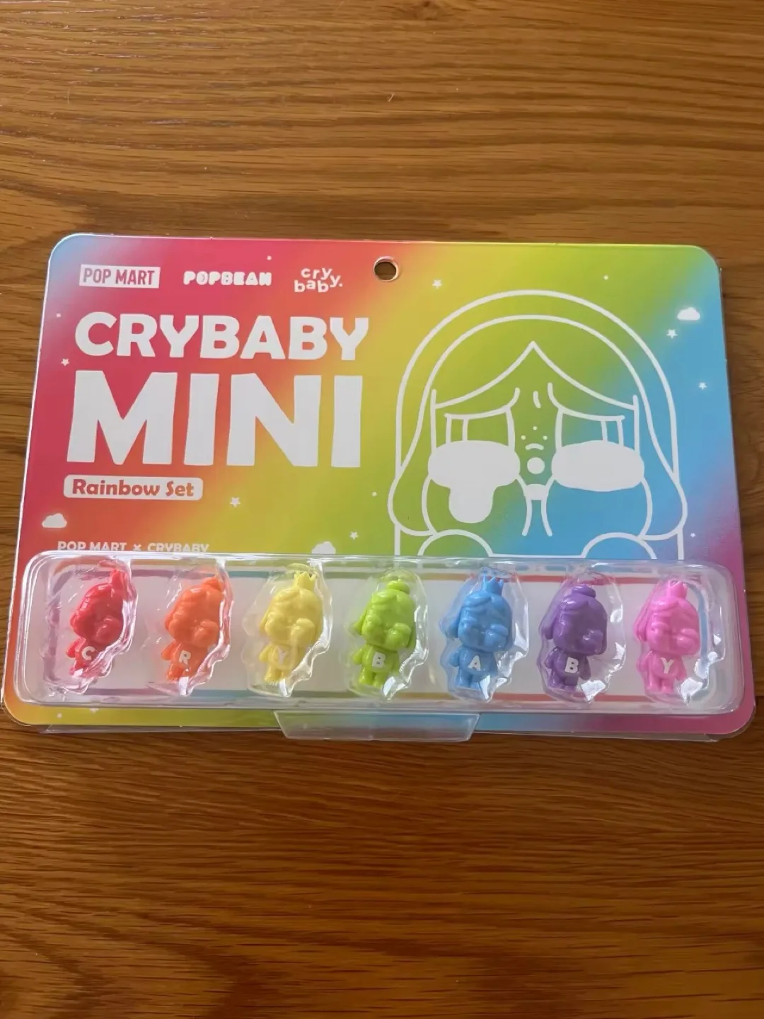 Mini Crybaby Figure Rainbow Set - Authentic Pop Mart image indicator(2)